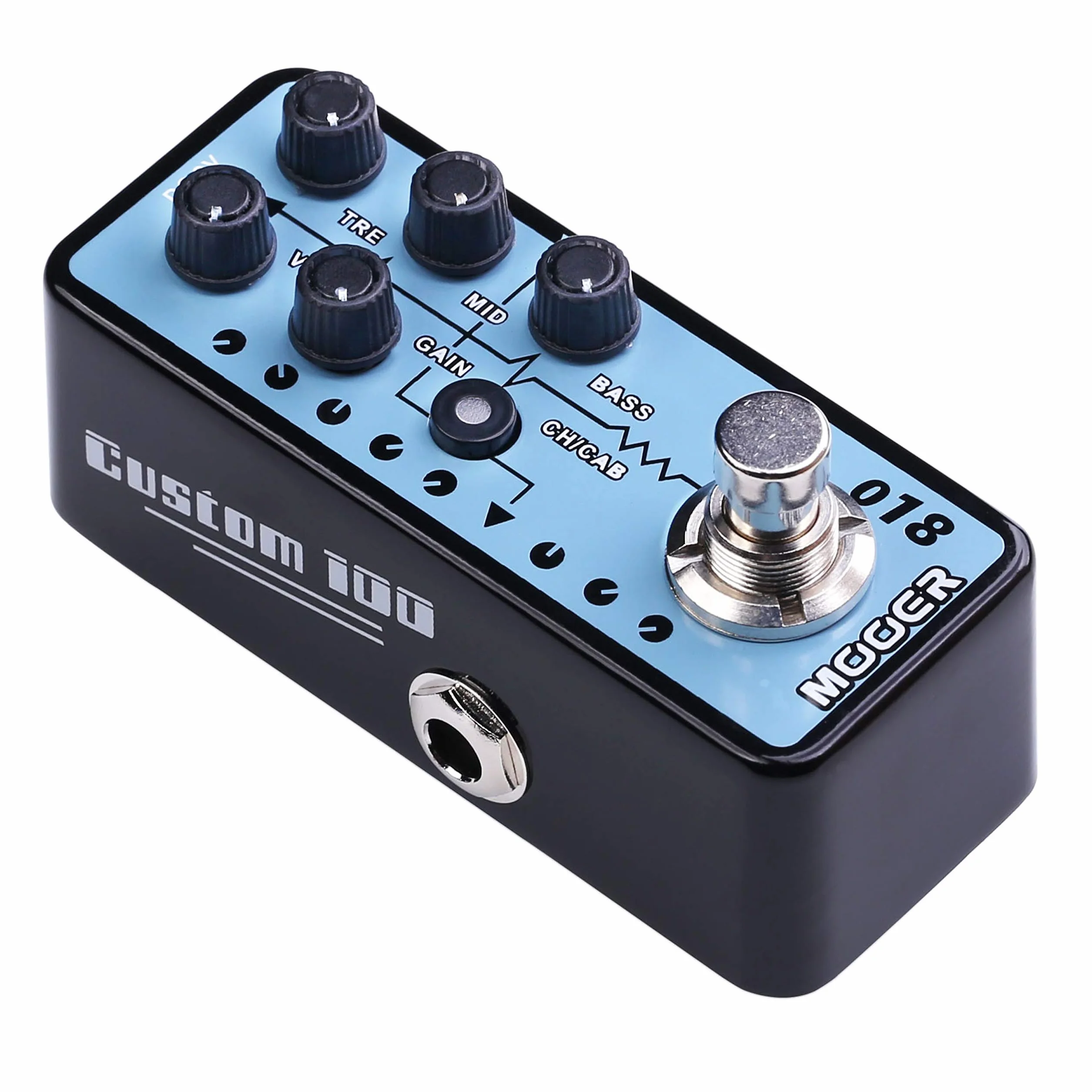 Mooer Micro Preamplificador 18 Custom 100