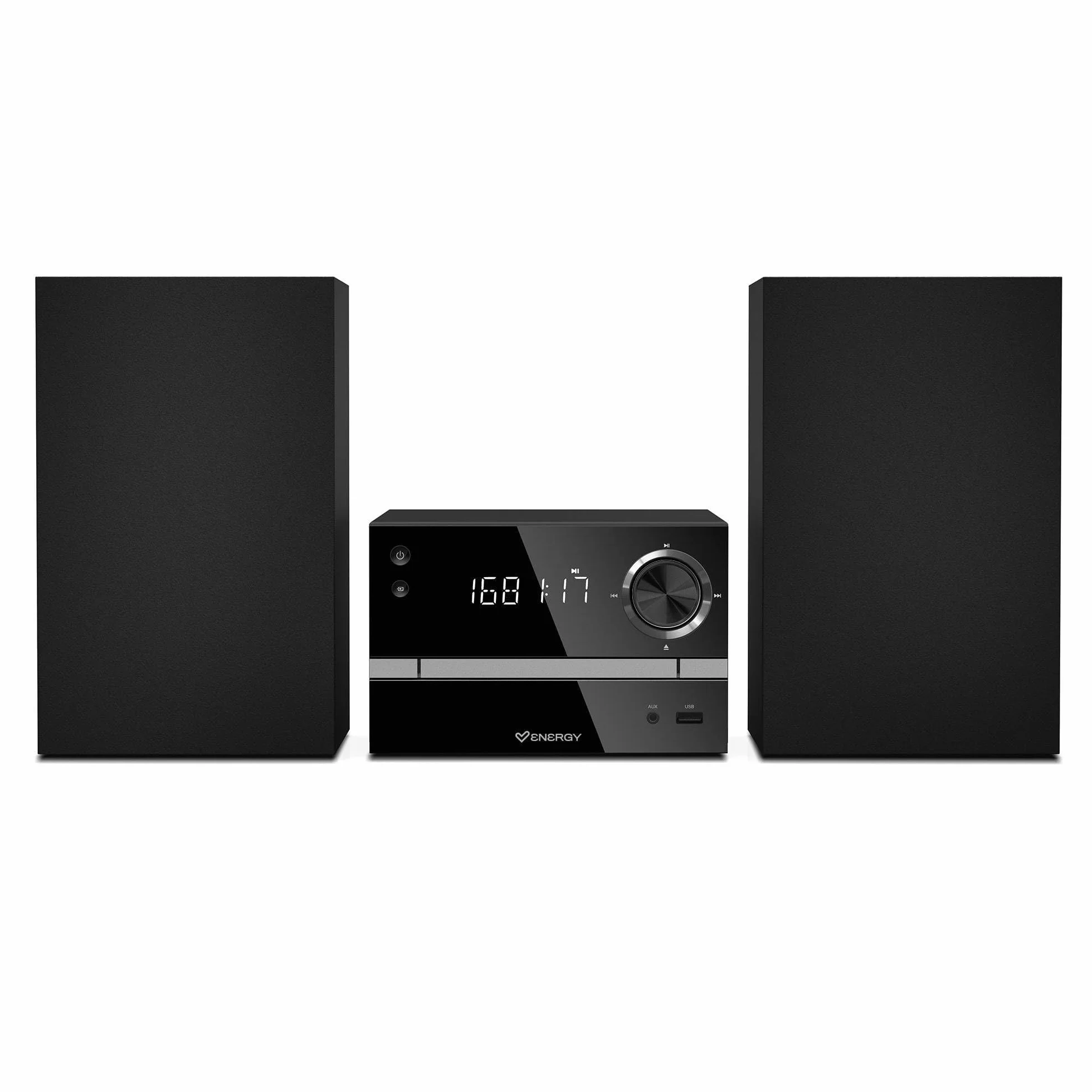 Energy Sistem Microcadena HiFi 30W Bluetooth Radio FM CD MP3/WMA USB AUX Altavoces Estéreo
