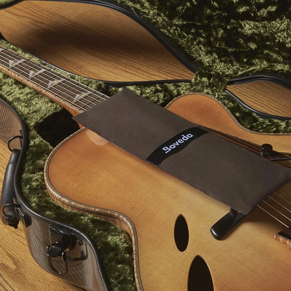 Boveda Kit de iniciación de música grande – (3) 49% RH estándar Boveda – control de humedad bidireccional ideal para la mayoría de los climas, para guitarras y otros instrumentos de madera grandes