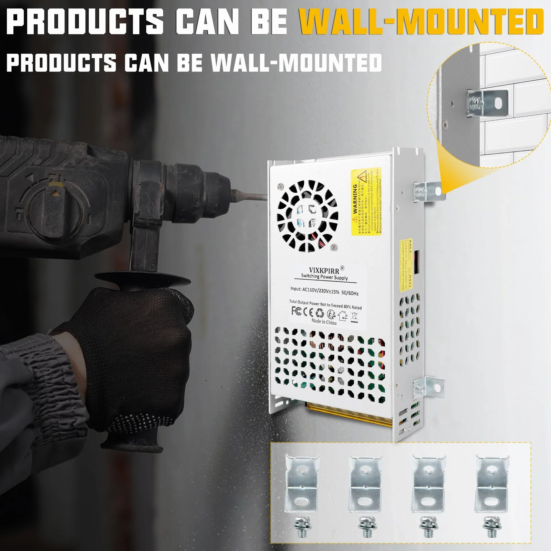 DC 24V 25A 600W Fuente de Alimentación Transformador 220V CA a CC 24V Convertidor 25A 600W Alimentacion Adaptador para 24Volt LED lámpara Motor Bomba CCTV Cámara Seguridad Car Stereo