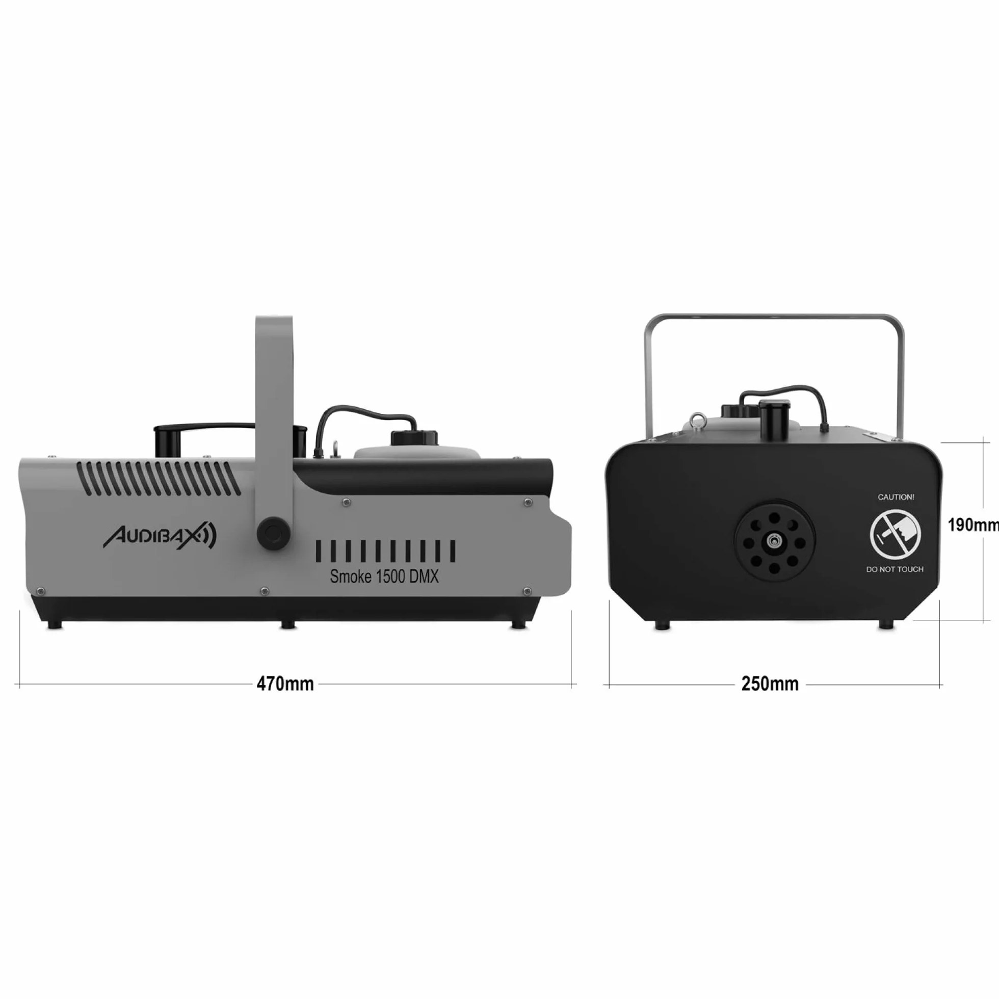 Audibax Smoke 1500 DMX Maquina Humo 1500w Discoteca Profesional + Mando Inalambrico