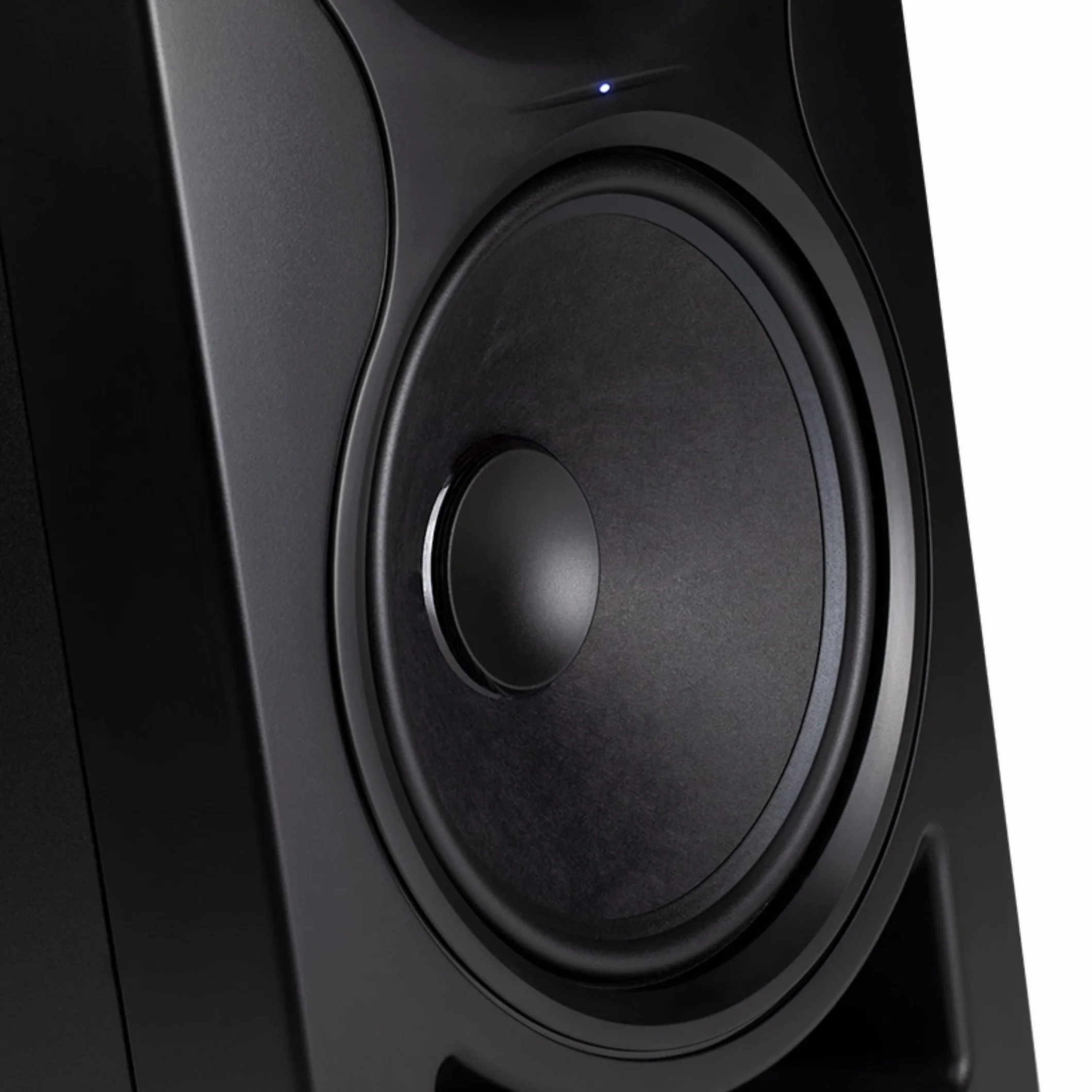 Kali Audio IN-8 2nd Wave Monitor de campo cercanocon medios coaxiales/tweeter (sistema Bass Reflex, baja distorsión y sonido transparente, ajustes de ecualización de límite, 140 vatios), negro