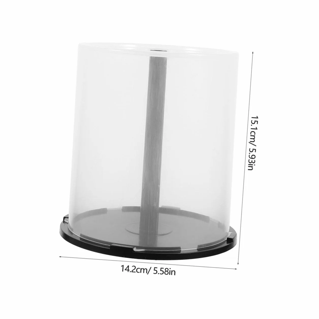 Caja de Almacenamiento para CD de Plástico Pp con Capacidad para 100 Discos, Pack de 3 Unidades, Diseño Minimalista y Función Extraíble para Uso en Casa