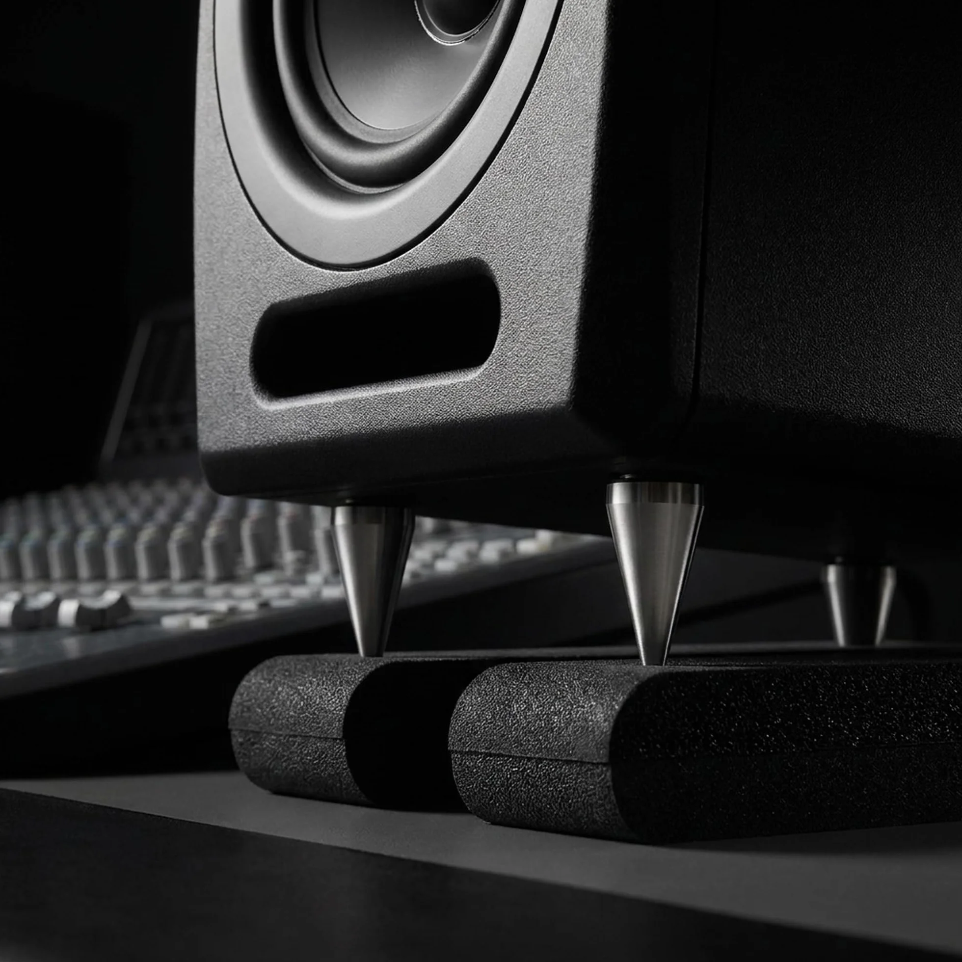 PrecisionGeek M6 Acero Inoxidable puntas/spikes de desacople para altavoces (Conjunto de cuatro)