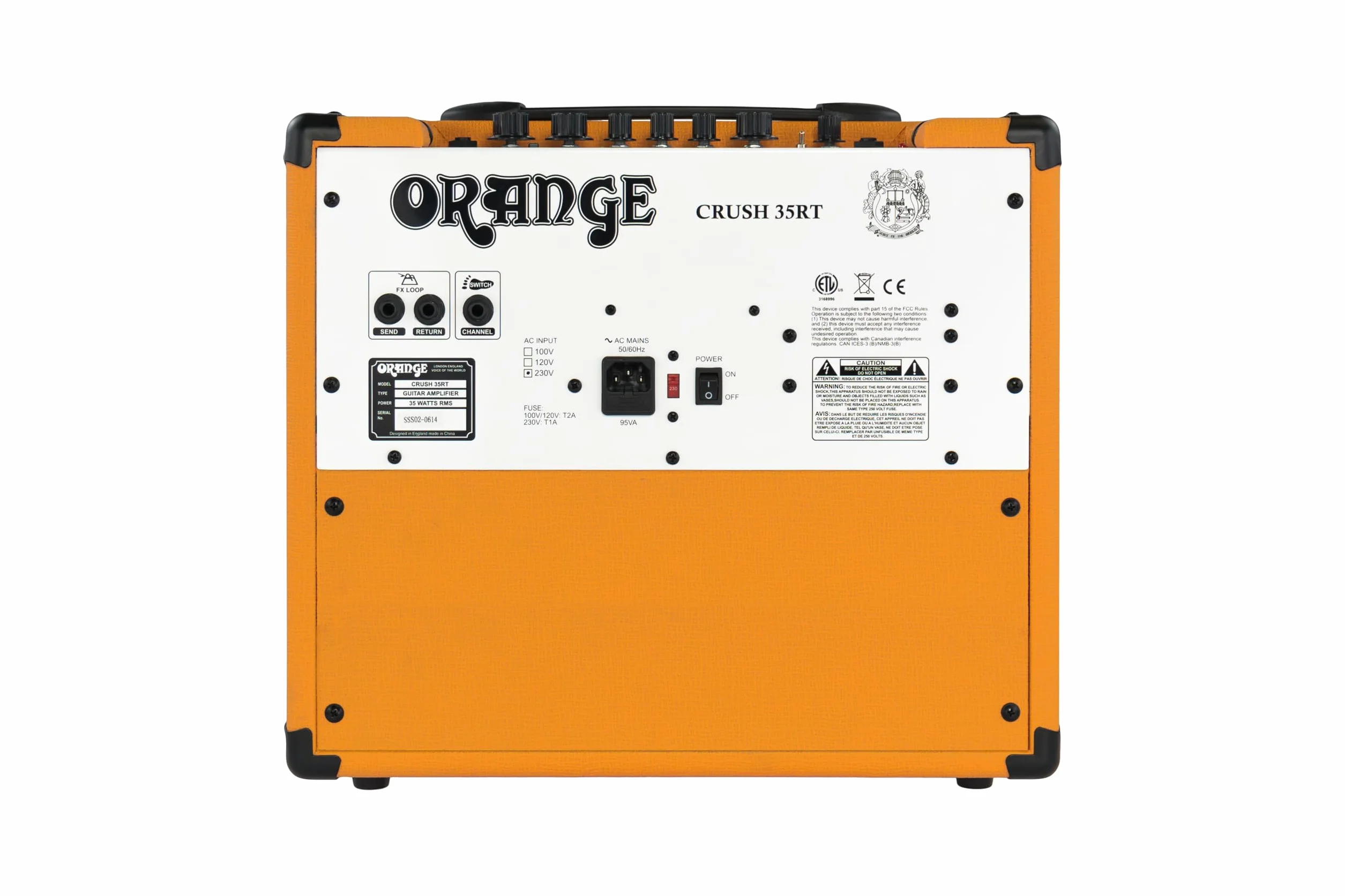 ORANGE CRUSH 35RT AMPLIFICADOR COMBO PARA GUITARRA