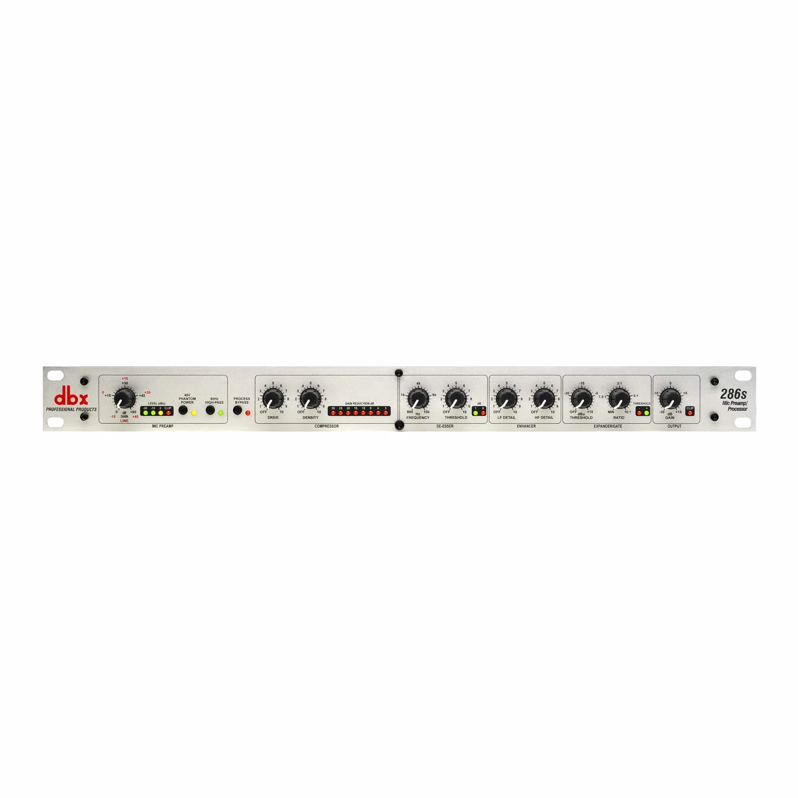 Dbx 286s - Procesador de Preamplificador de Micrófono