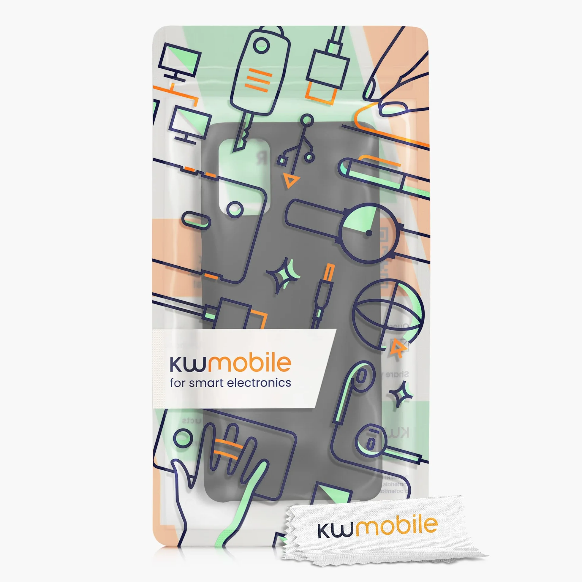 kwmobile Carcasa Compatible con Samsung Galaxy A71 Funda - TPU y Silicona antigolpes - Negro
