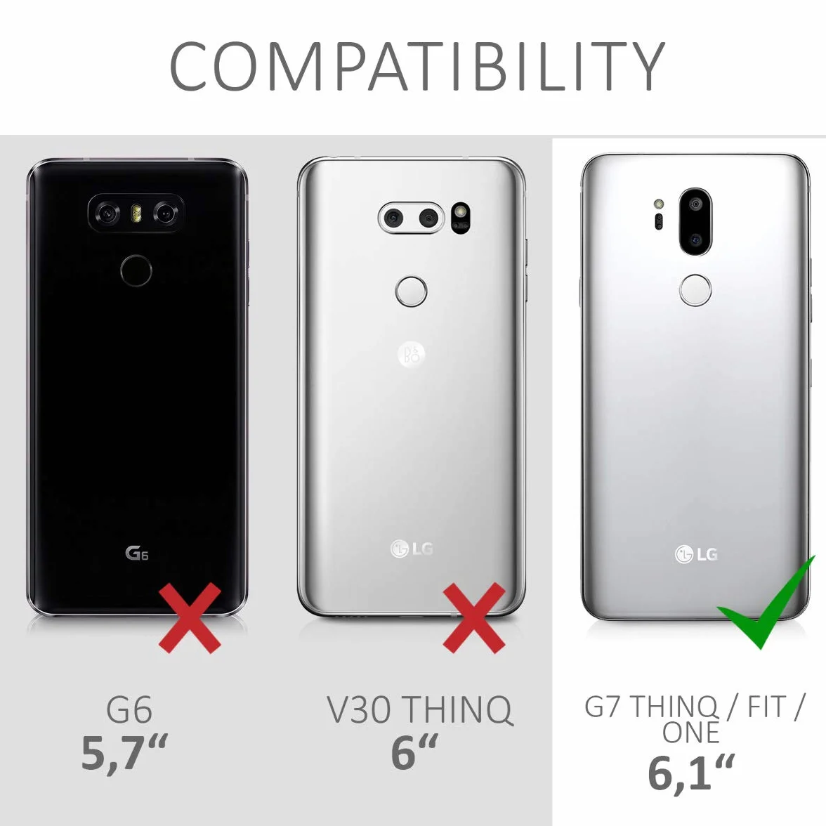 kwmobile Funda para LG G7 ThinQ Carcasa TPU Silicona Ultrafino Antigolpes Carga inalámbrica Rojo Oscuro Metalizado