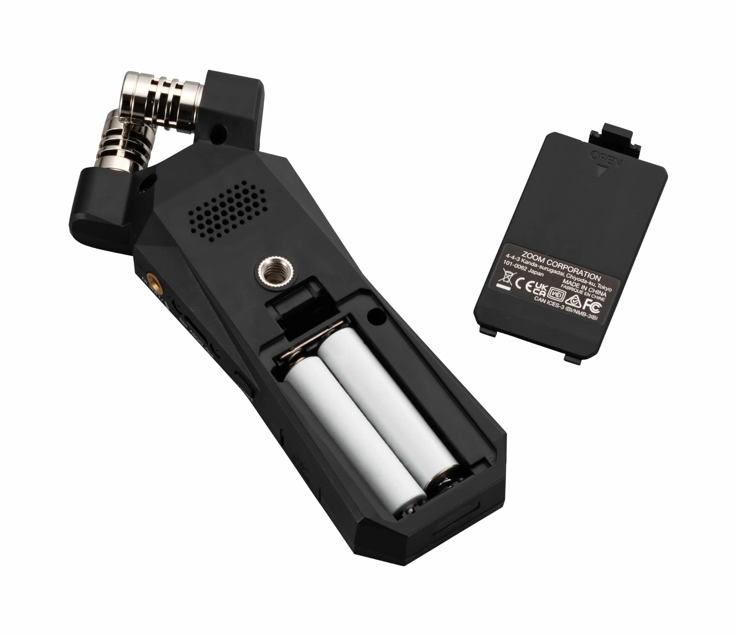 Zoom - H1essential Grabadora dictáfono portátil estéreo a 32-bit con Coma Flotante, accesibilidad, micros X/Y, micrófono USB, para músicos, podcasters, cineastas