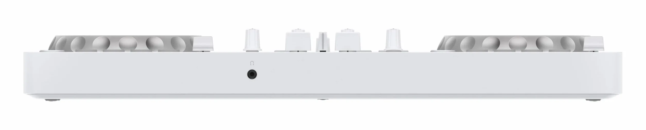Pioneer DJ DDJ-FLX4 - Rekordbox de 2 cubiertas y controlador Serato DJ - Blanco, edición limitada