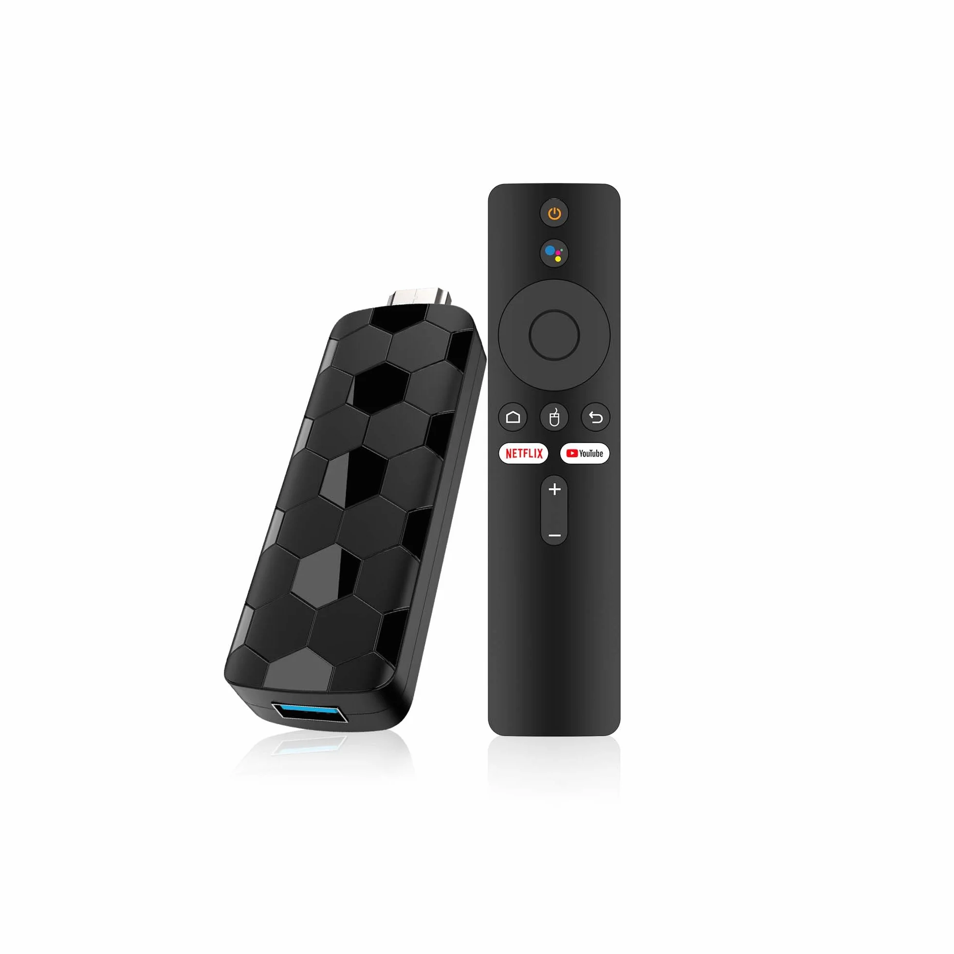 Android TV Stick 14.0, Smart TV Stick 2GB RAM 16GB ROM RK3518 Chip, WiFi Dual 2.4G/5.8G, BT5.4, HDMI 2.0 y HD 8K, Soporte Remoto de Voz para Video y Audio, Negro 2026