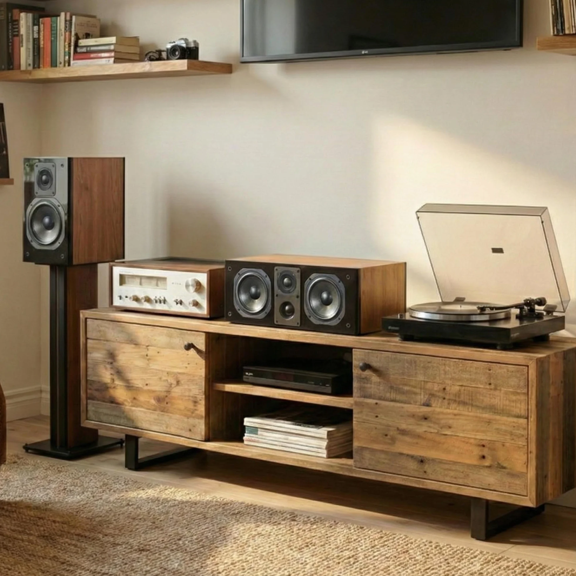Dynavoice Definition DC 5 Altavoz Central Woofer 5.25 Roble Natural