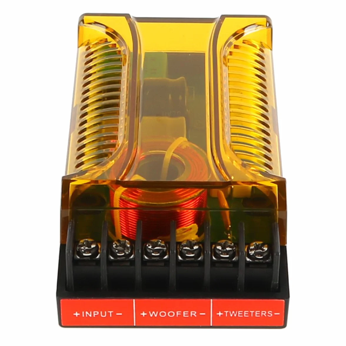 Divisor de frecuencia de 2 vías para Altavoces de Coche, Paquete de 2, Filtro de Cruce