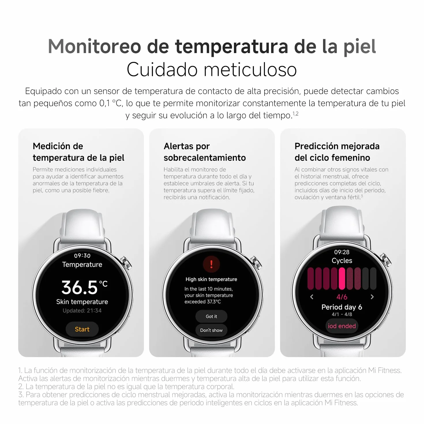 XIAOMI Watch S4 41mm, Smartwatch, Diámetro de 41 mm, Cuerpo Ultraligero de 32g, Pronóstico Menstrual, 150+ Modos Deportivos, Funciones de Seguridad, HyperOS 3, Correa de Goma fluorada (Verde)
