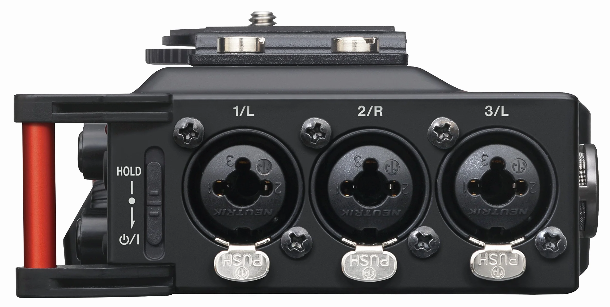 Tascam DR-70D – Grabadora de audio de 4 canales para cámaras DSLR
