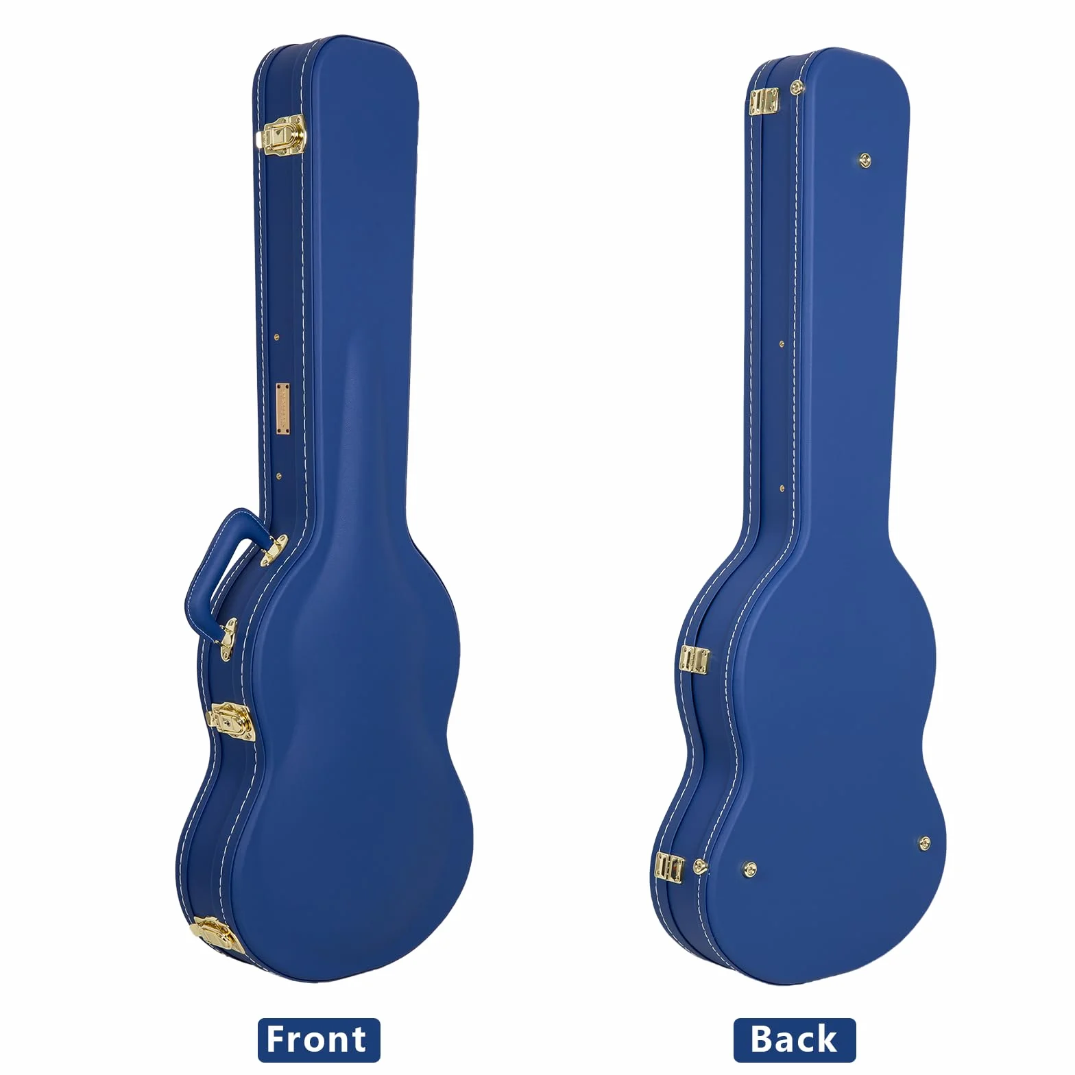 Crossrock Designer Series CRW520SGVB - Maletín de Madera para Guitarras eléctricas Gibson SG (Cerradura de Seguridad, Patas metálicas), Color Azul, Azul Luminoso, SG, S
