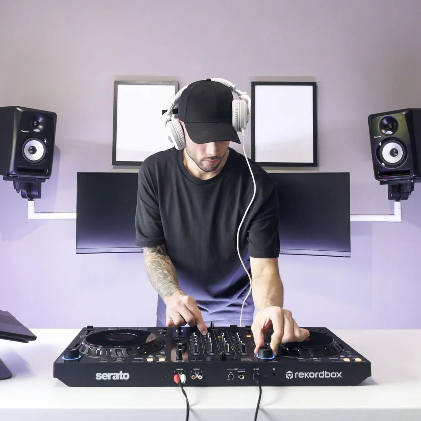Pioneer DJ DDJ-FLX6 - Controlador DJ de 4 decks para Rekordbox y Serato