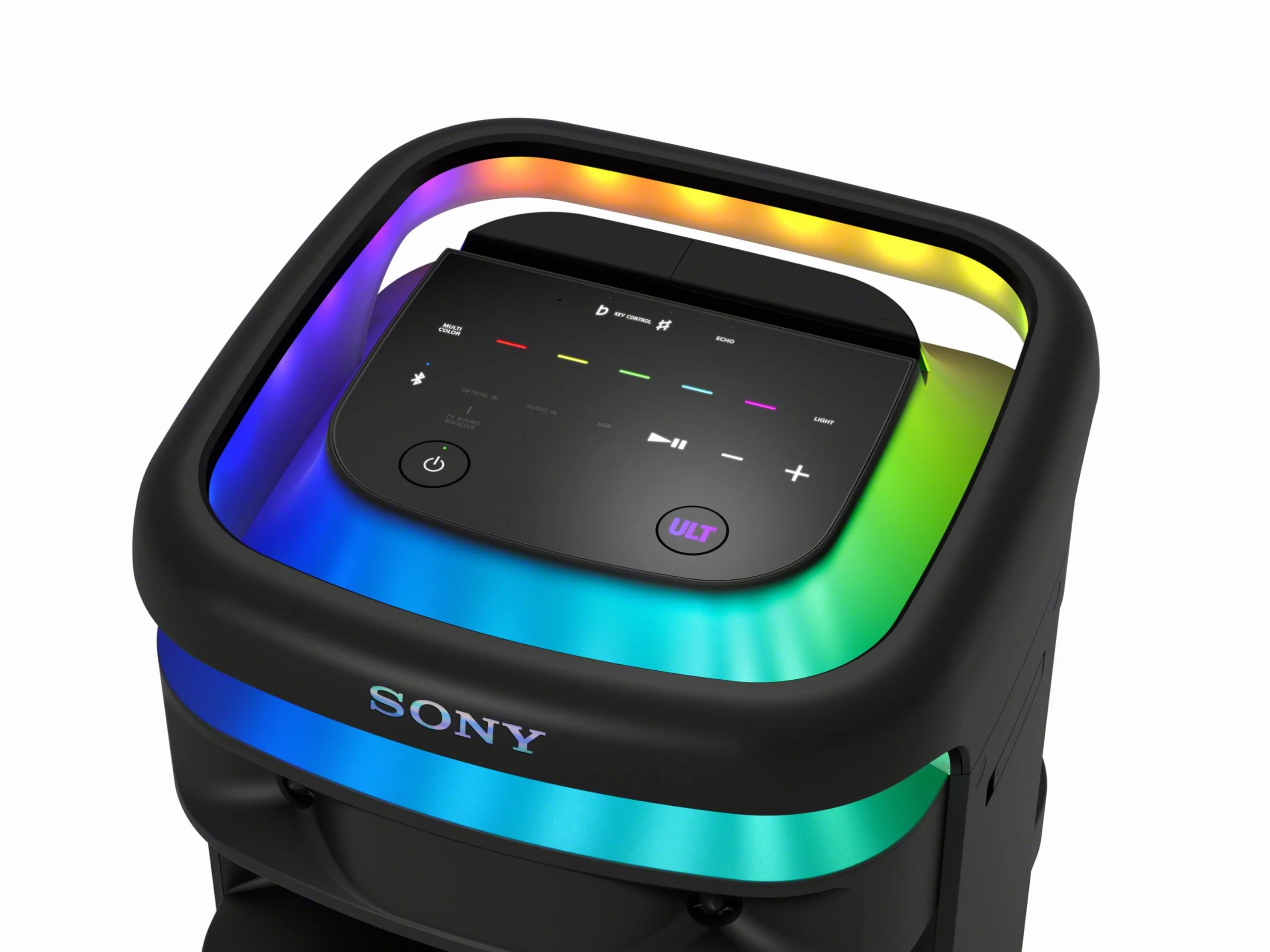 Sony ULT TOWER 10, altavoz bluetooth para fiestas con ULT POWER SOUND, Deep Bass, X-Balanced, LED 360, micrófono inalámbrico