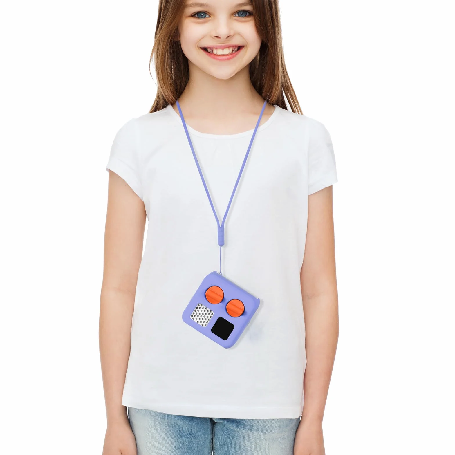 Silicona Funda Protectora Compatible con YOTO Mini Reproductor de Audio para niños Reproductor Cuentacuentos (Morado)