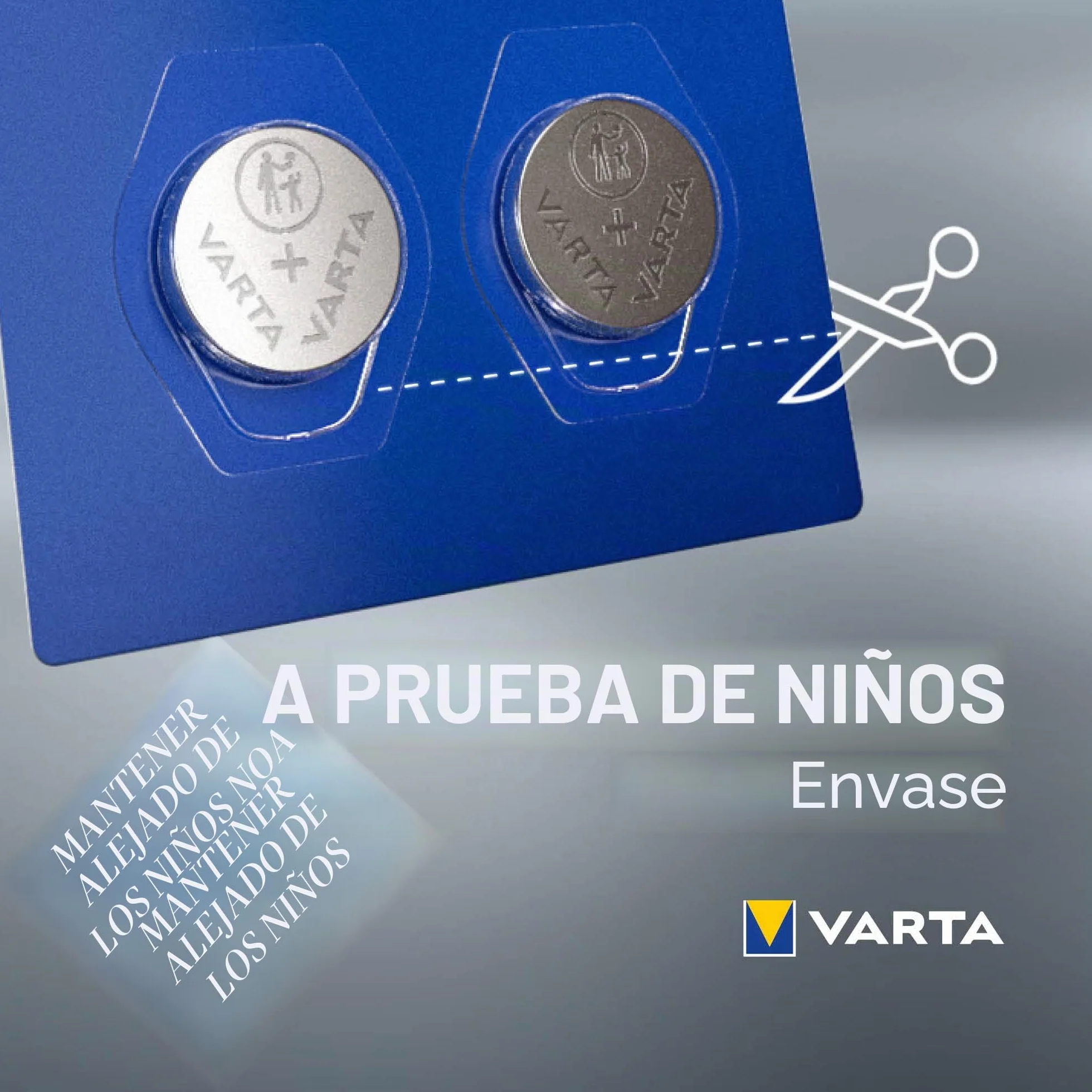 VARTA Pilas de Botón CR2032 Litio 3V Paquete de 5