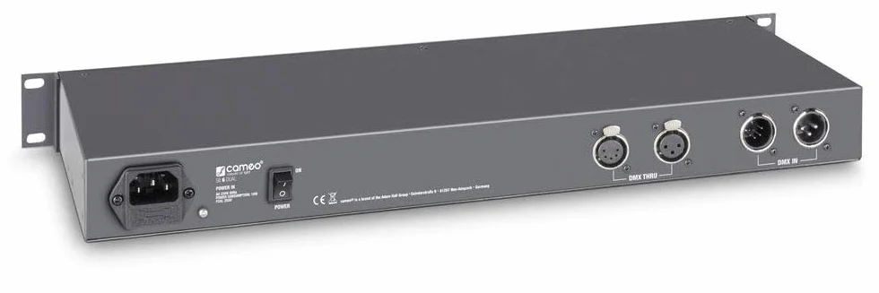 Cameo SB 6 DUAL - Distribuidor DMX de 6 canales (3 pines e 5 pines)