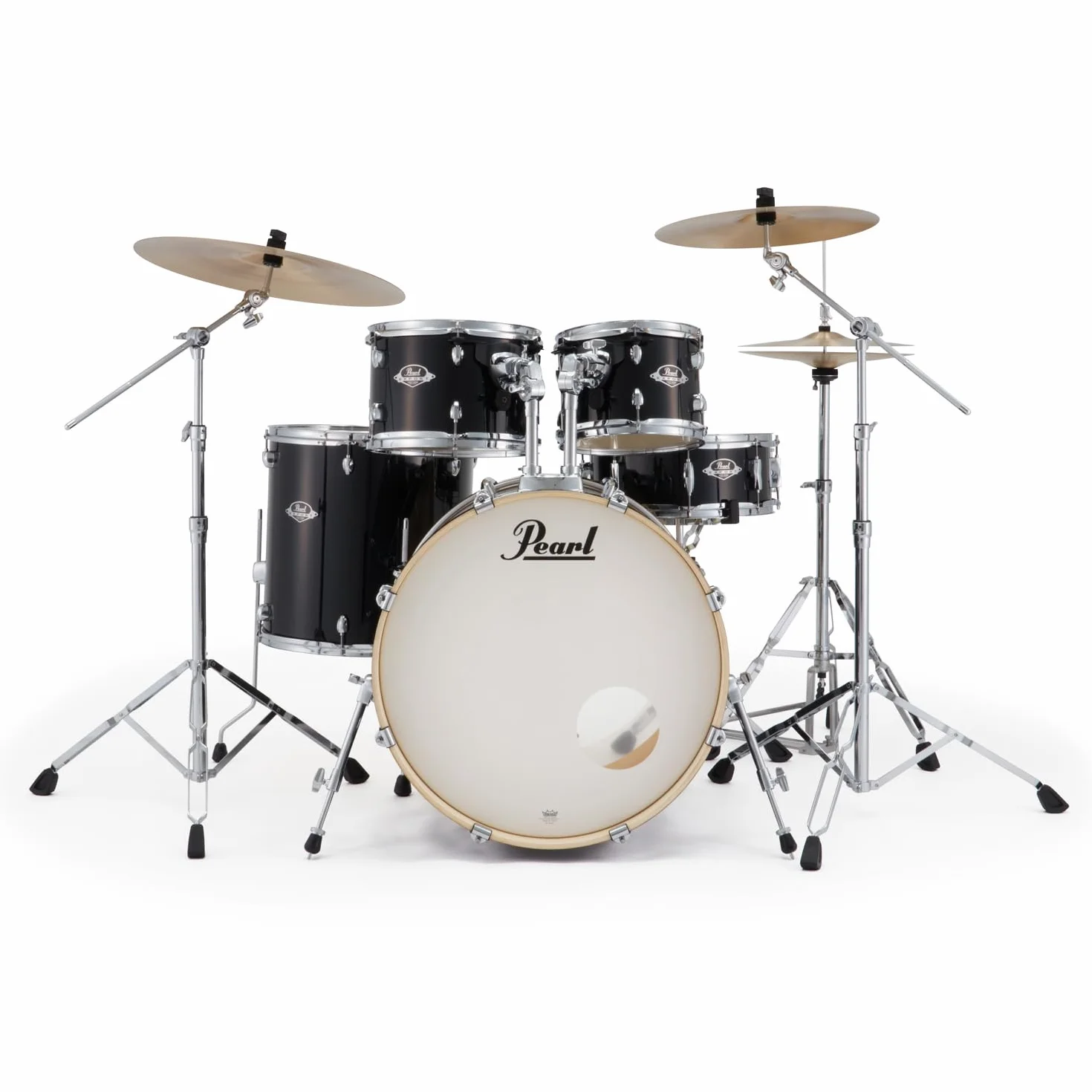Pearl Export EXX725SZ/C31 - Juego de platillos y taburete, color negro