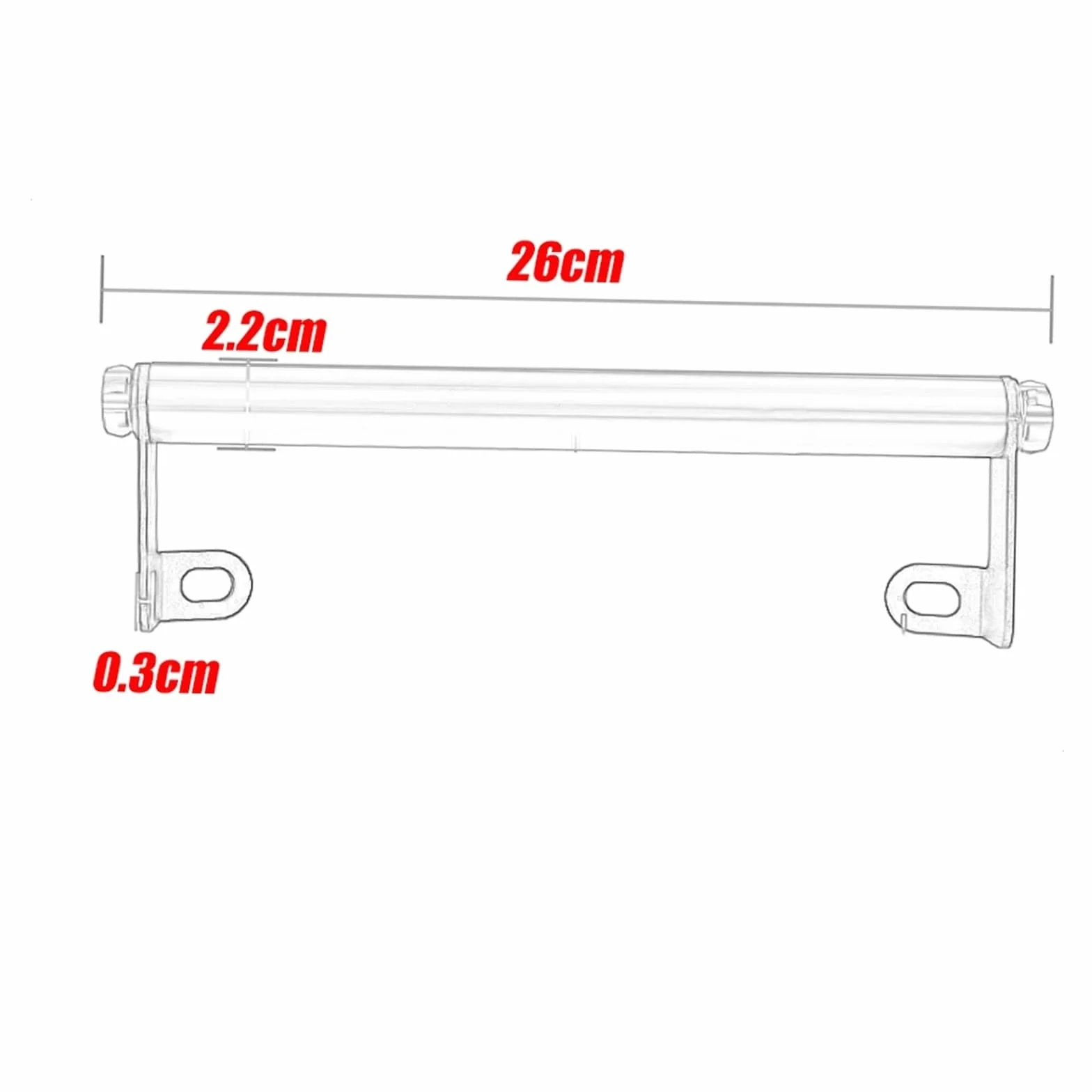 Soporte Montaje Navegación Barra De Expansión para Parabrisas Delantero De Motocicleta, Soporte para Teléfono Móvil Y Navegación GPS para KYMCO DTX360 DTX 360 S350 S250 Soporte GPS teléfono(Negro)