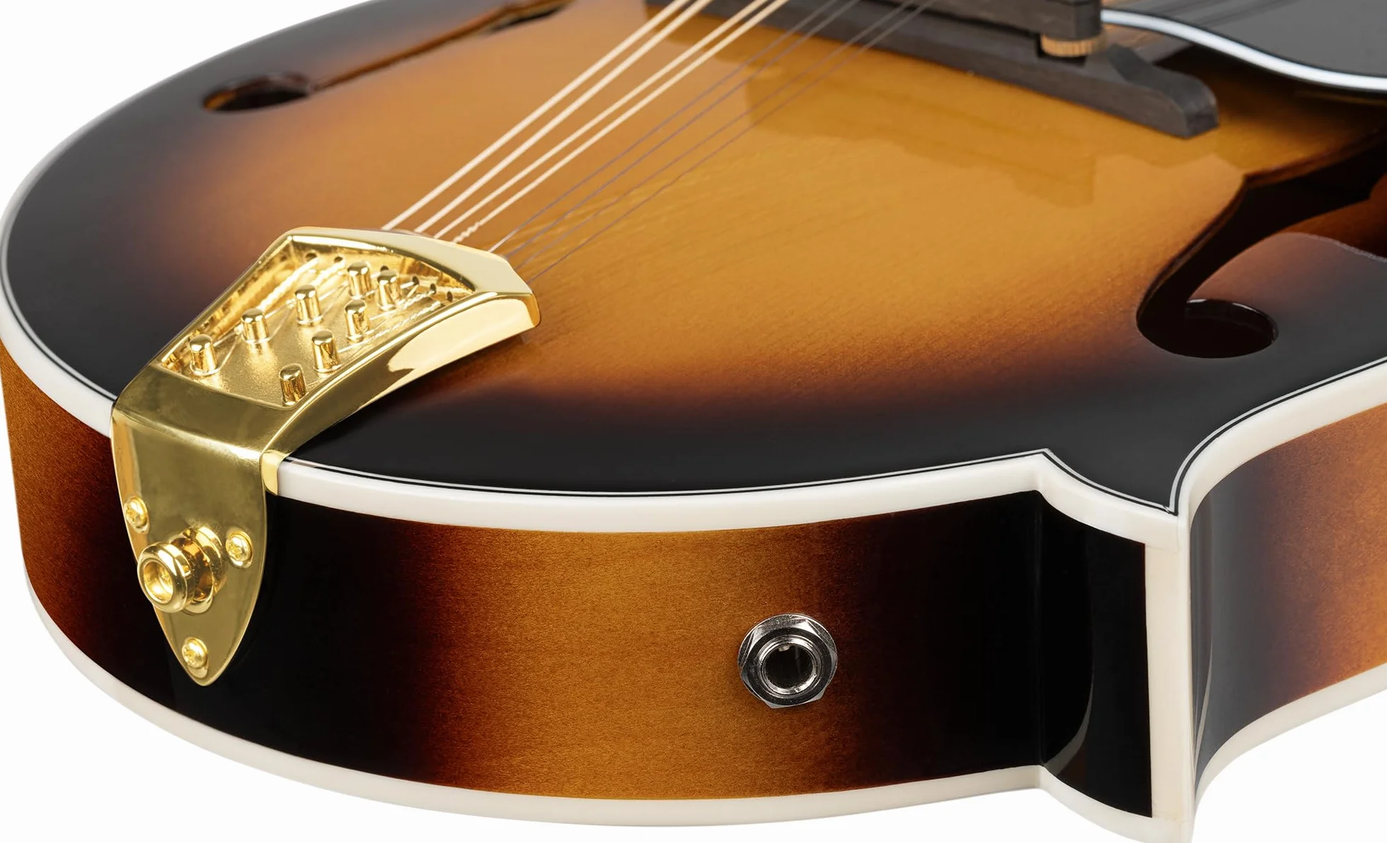 ORTEGA Mandolin F-Style Series Incluye funda y Preamp TS Color Tabaco Sunburst RMFE90TS