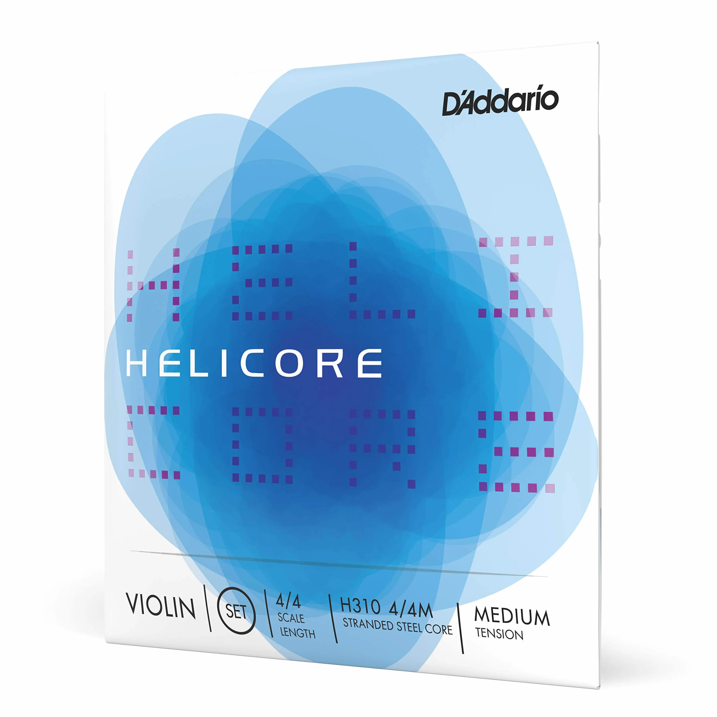 D'Addario H310 4/4M Helicore 4/4 Scale Medium Tension Violin String Set