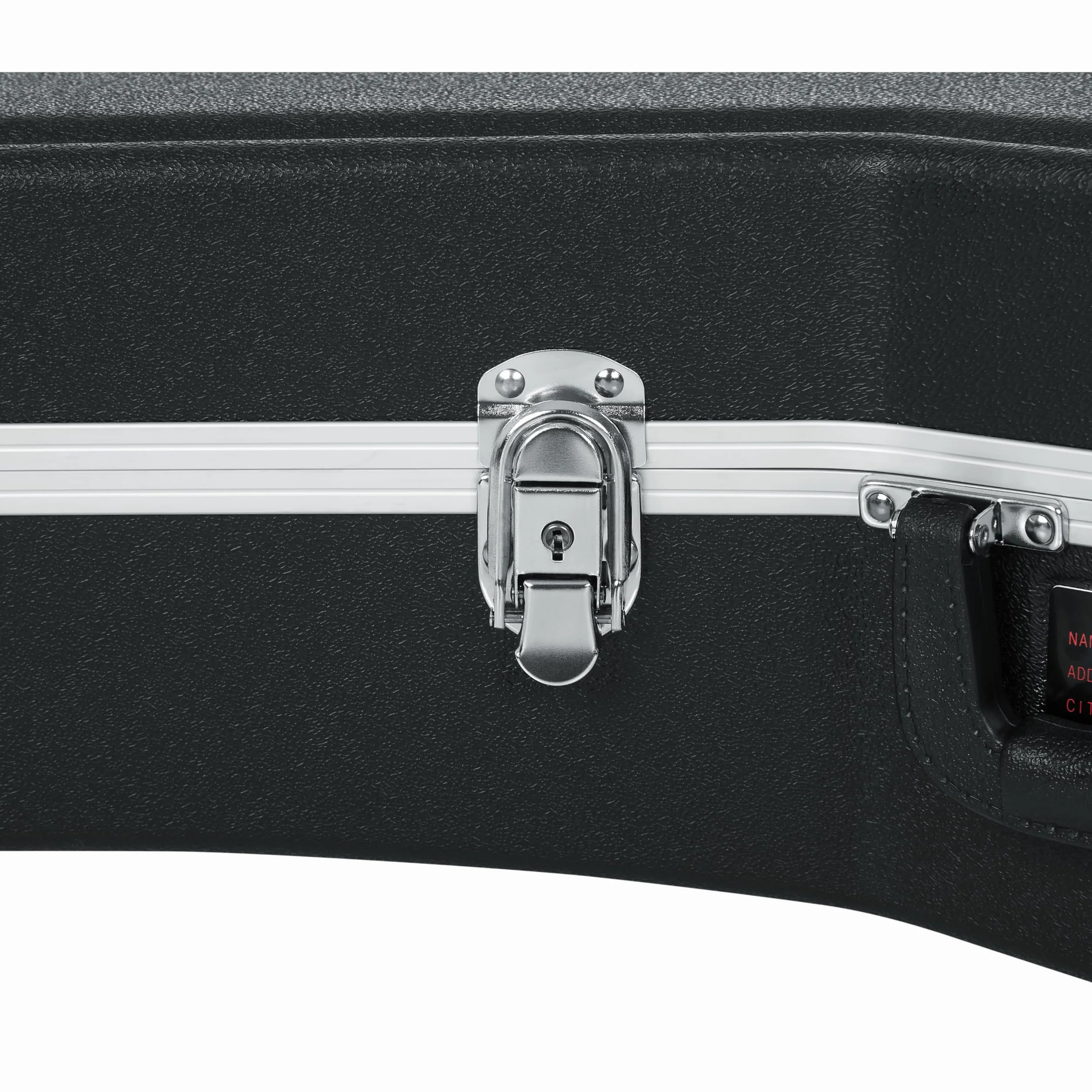 GATOR CASES Deluxe - Funda Moldeada de ABS para Guitarras acústicas; se Adapta a Guitarras acústicas de Contorno Profundo Estilo Ovation (GC-Deep Bowl)