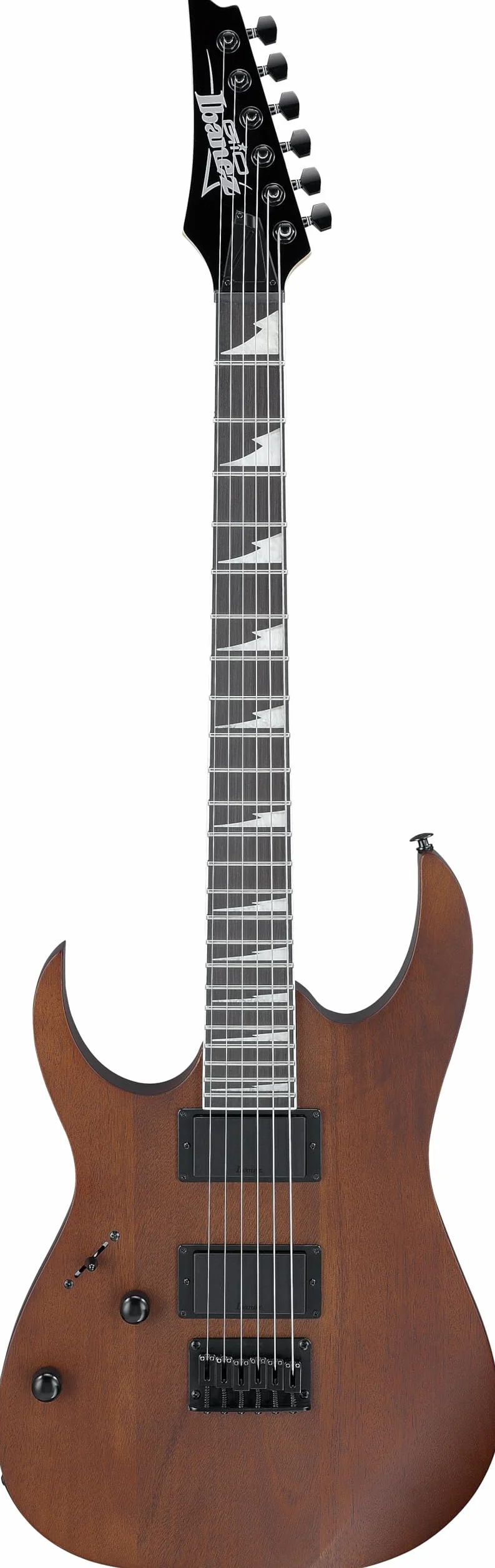 Ibanez GRG121DXL-WNF GIO Series - Plano de nogal para zurdos