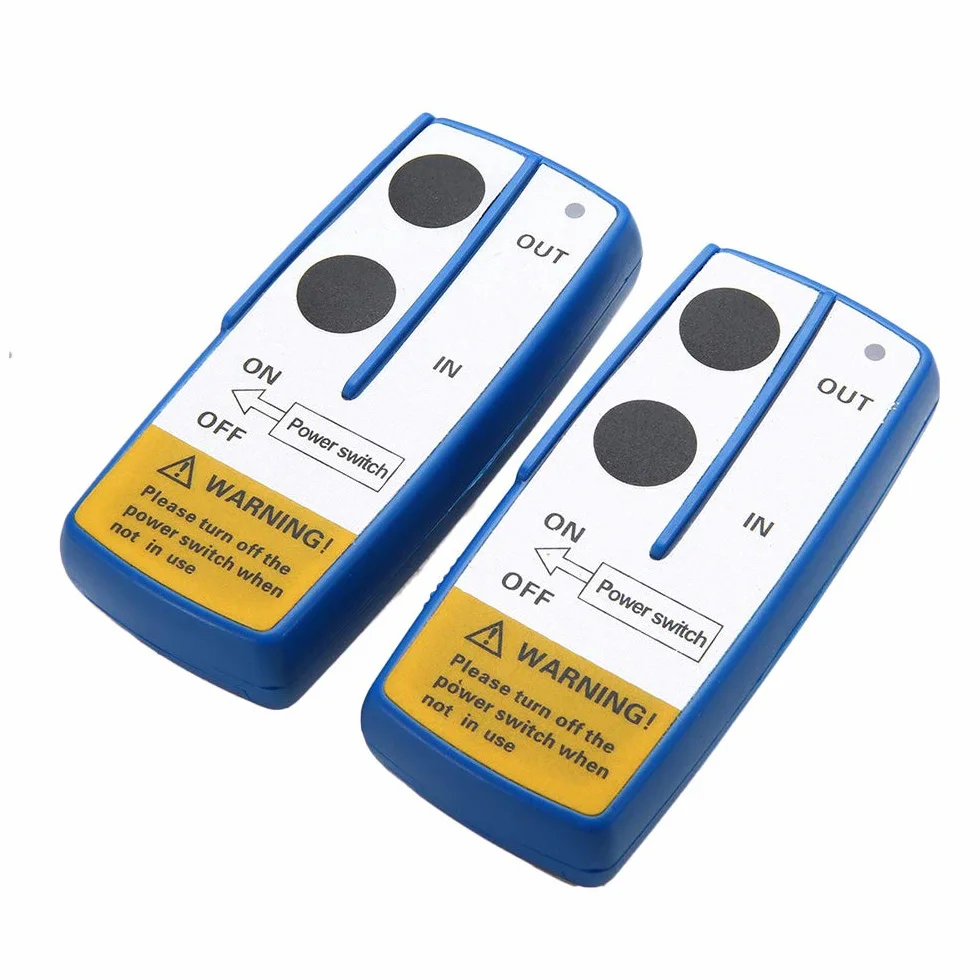 Mando a Distancia de Cabrestante Inalámbrico 12V 2 Piezas Shkalacar para Jeep ATV SUV