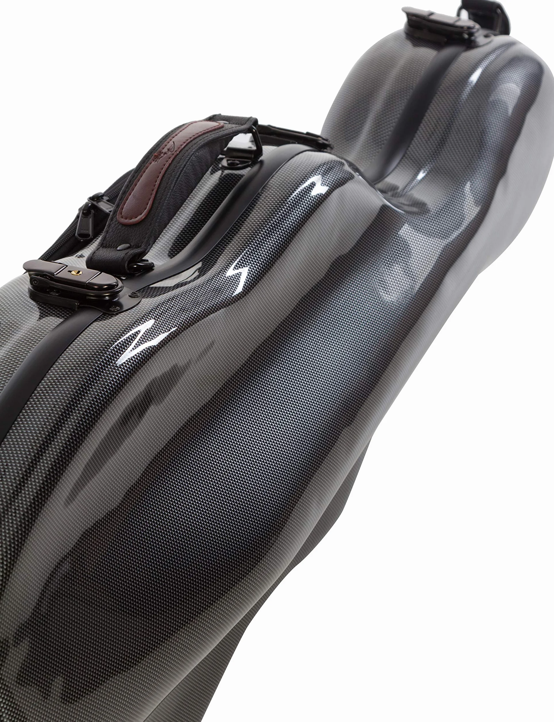 Estuche para Viola Fiberglass 38-43 Ultra Light point negro - crema M-case + bolsa de música