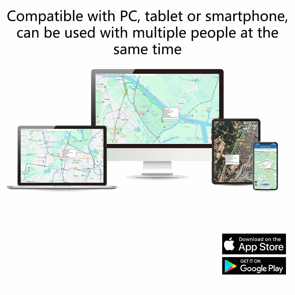 4G Localizador GPS para Coche con Tarjeta SIM 1500mAH Batería 60 Días Espera Rastreador GPS con Aplicación de Seguimiento en Tiempo Real 4G Tracker con Alarma Múltiples para 197 Países TK903