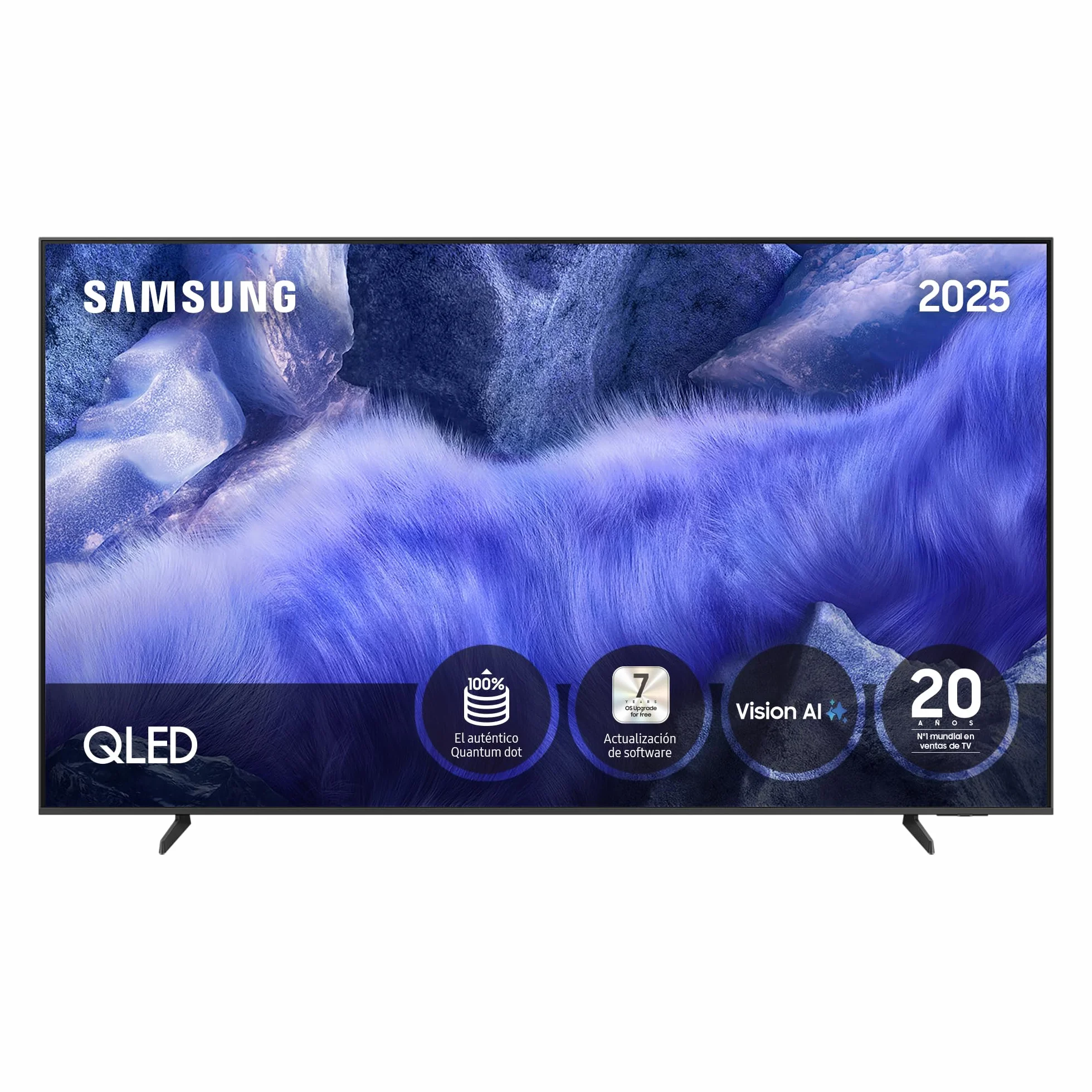 Samsung TV 65 Pulgadas QLED QE1F 4K Smart TV con Vision AI, 100% Volumen de Color con Quantum Dot