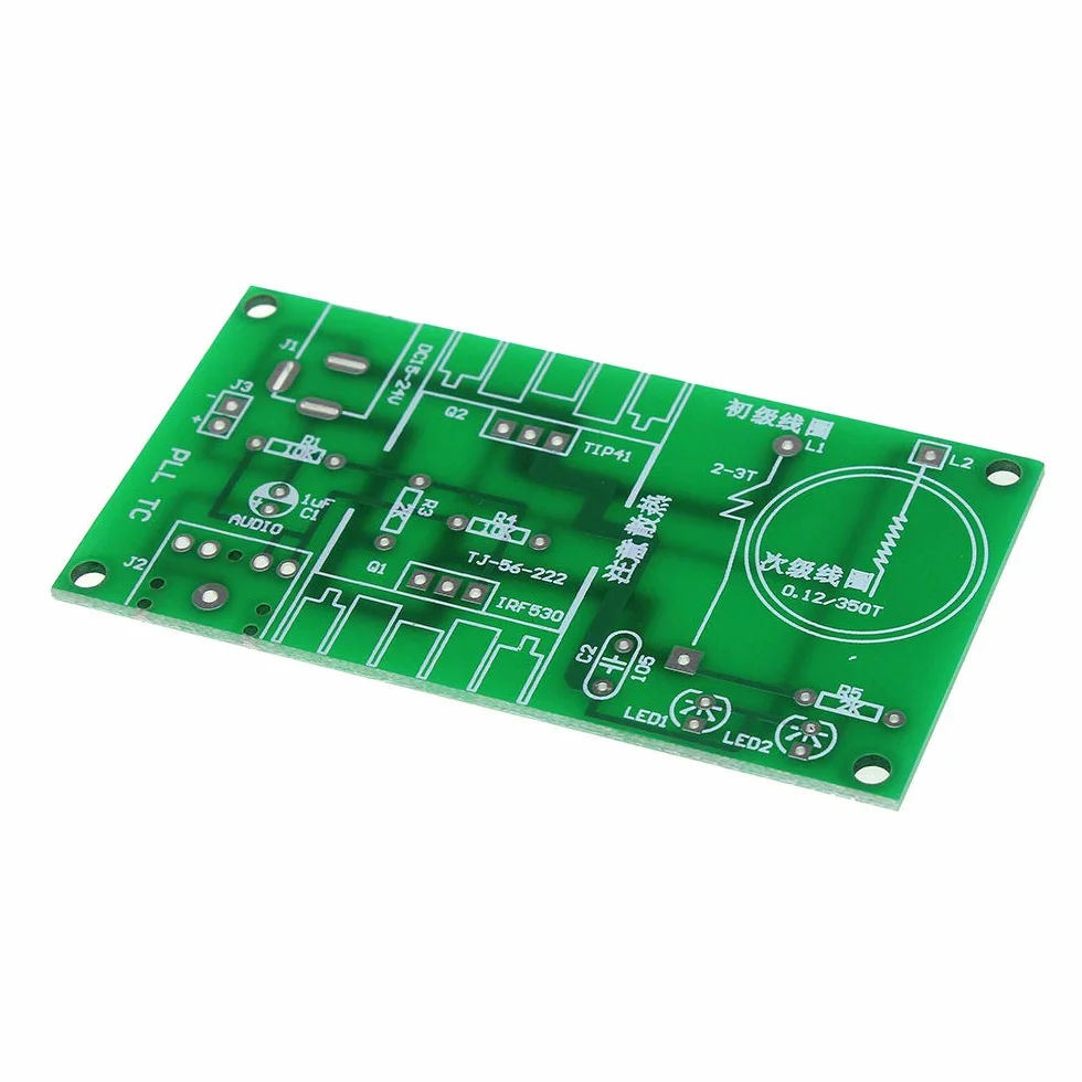 DC 15-24V 15W Mini Music Tesla Coil Plasma Speaker DIY Kits Altavoz de Plasma Tesla transmisión inalámbrica Kits DIY