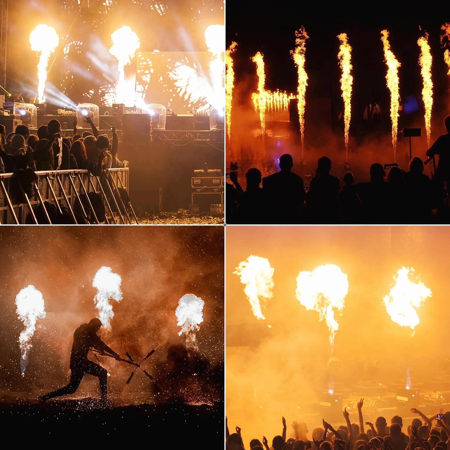 Lanzallamas 150W Proyector de Llamas con Controlador DMX512 Dj Jet Flame Machine para conciertos, espectáculos, fiestas, Halloween, Navidad, eventos deportivos