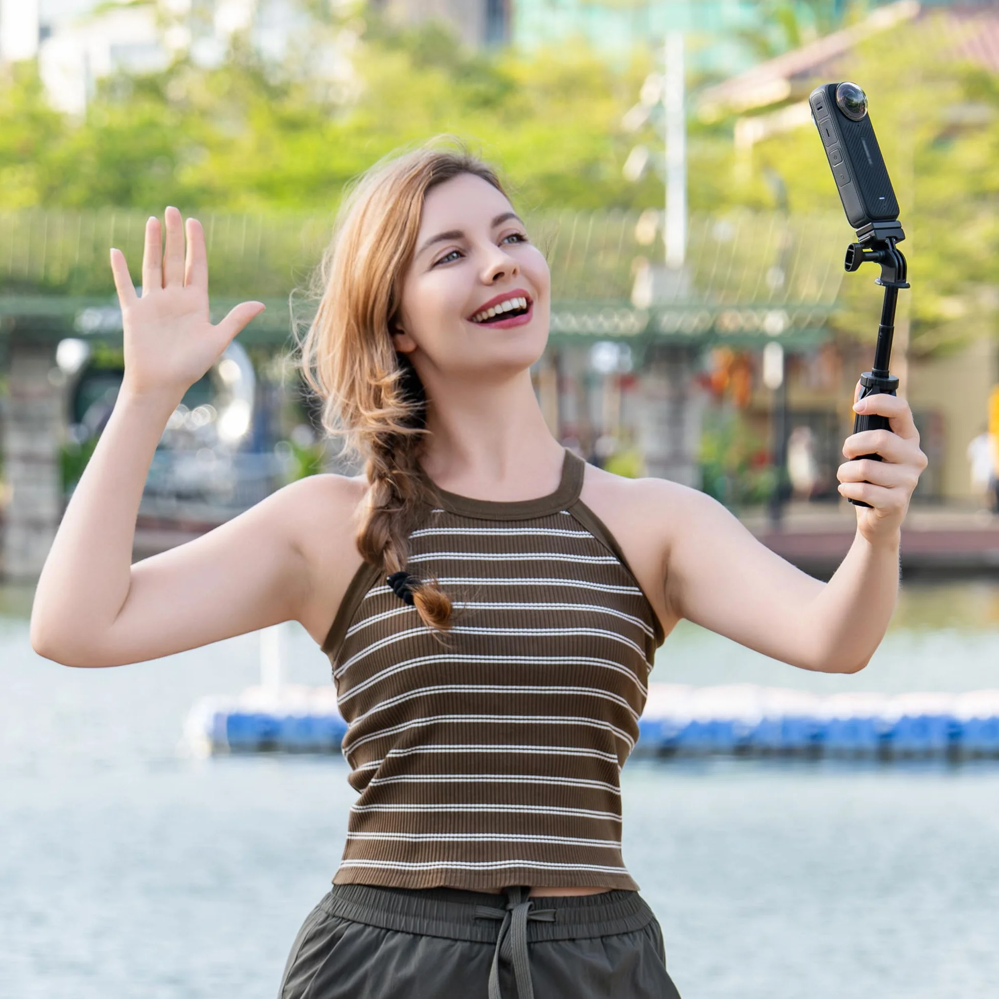 Juego de adaptadores de montaje magnético para Insta360 X5 X4 Air X3 Ace Pro 2, adaptador magnético de liberación rápida para Insta 360 X5/X4/X3 y Ace Pro 2/Acepro/Ace con 20 accesorios de extensión