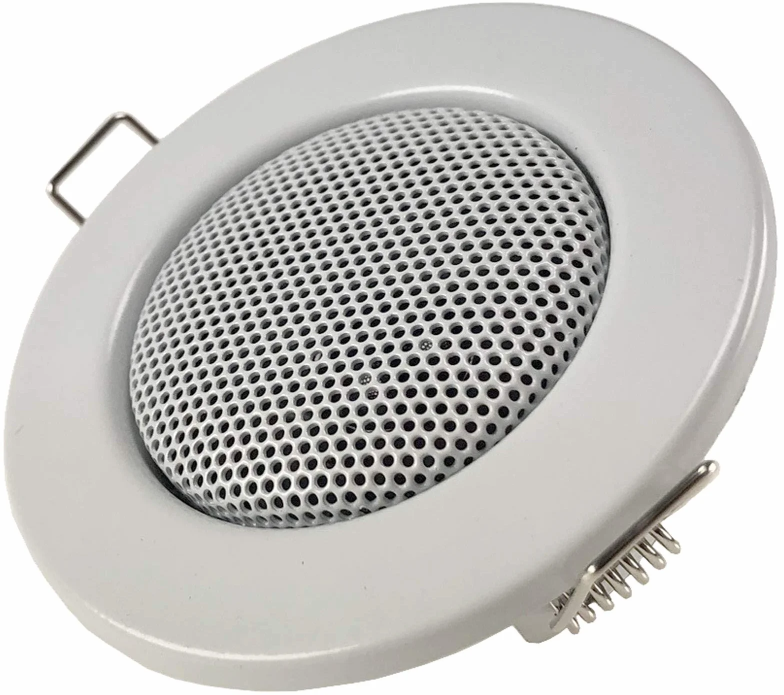 Altavoz empotrable blanco Ø 8cm aspecto halógeno