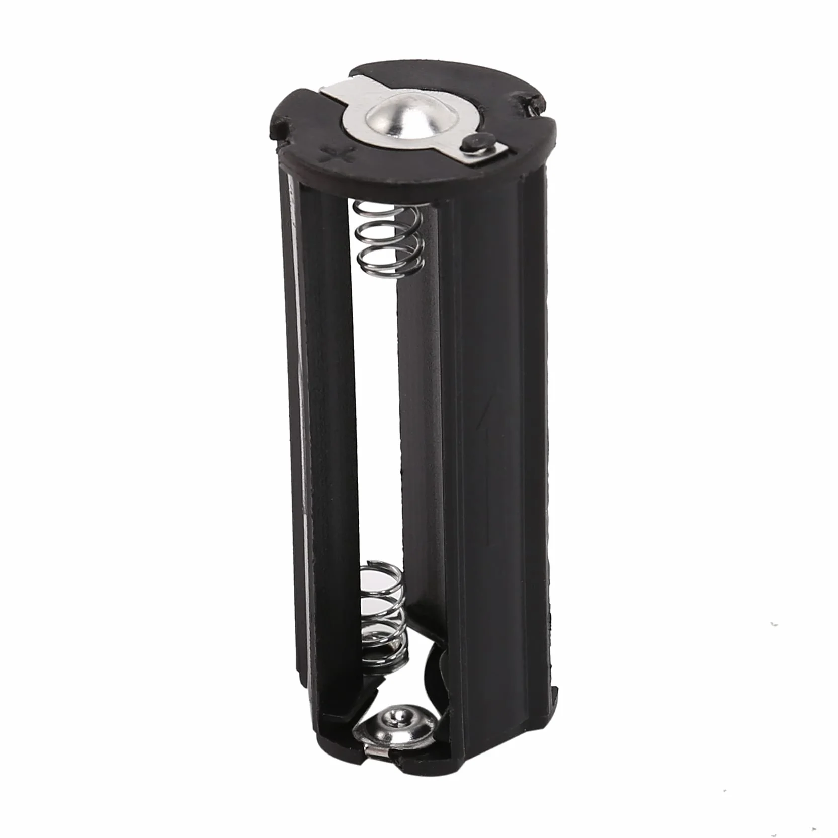 2 piezas negro soporte para batería 3 x 1,5 V AAA pilas antorcha