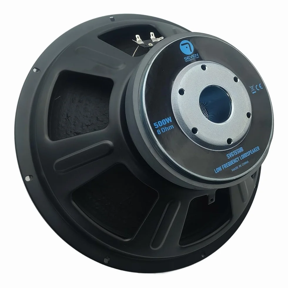 Seven Soundvector SVG15SUB/8 Subwoofer 15" 8 Ohm 500W AES 1000W Programa