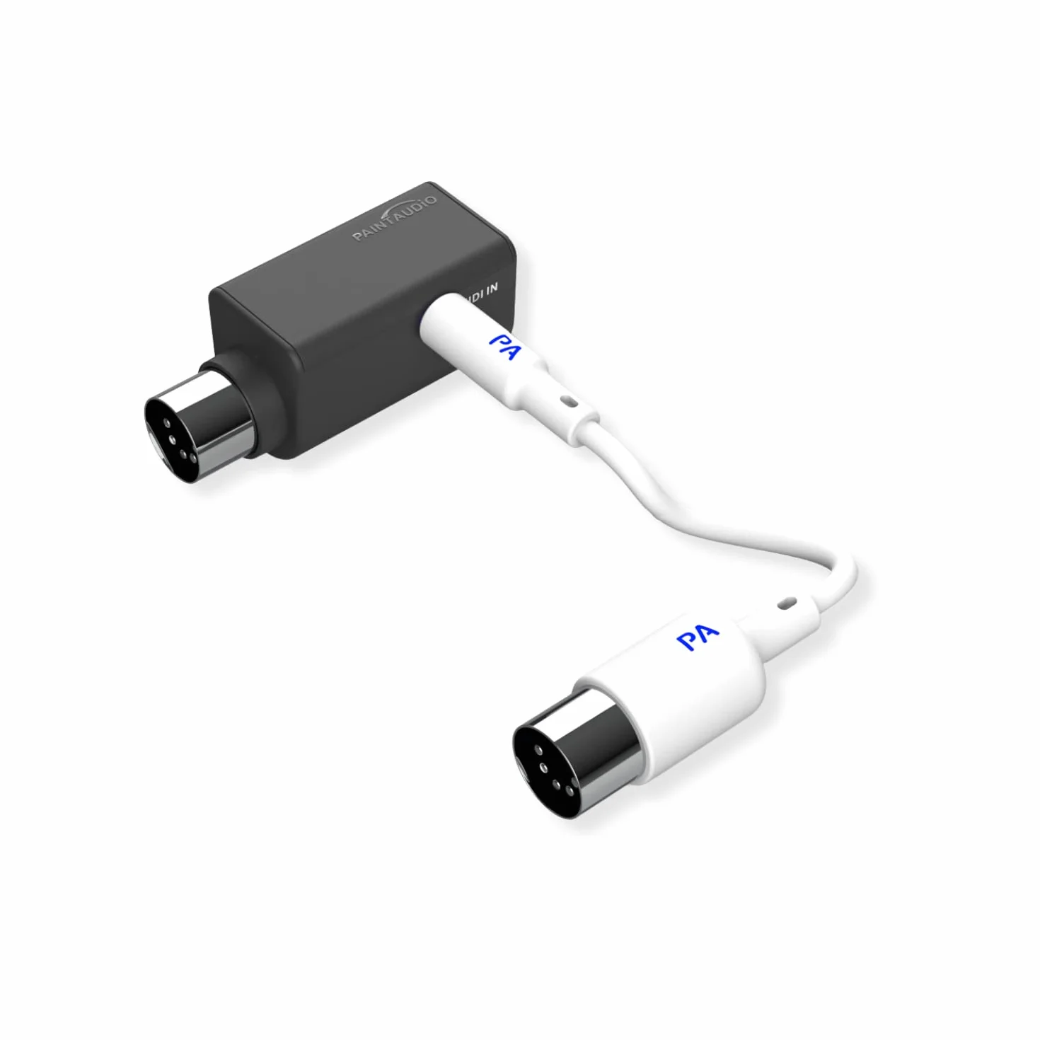 Paint Audio Adaptador MIDI Inalámbrico Mate de Latencia Ultra Baja Para Sintetizador, Pedal de Guitarra de Viento Digital, Teclado de Piano Digital a Dispositivos MIDI
