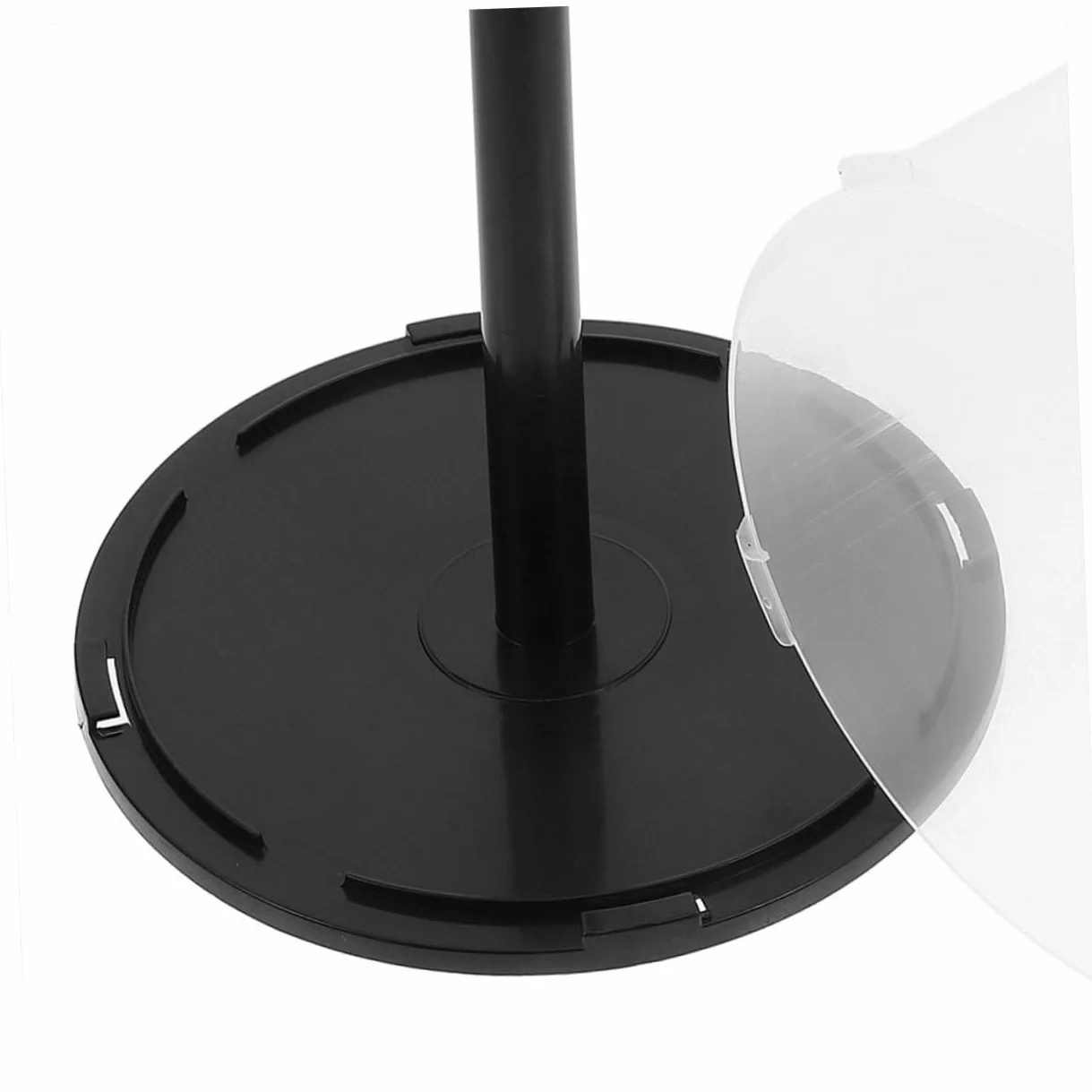 Alipis Contenedor De Almacenamiento De Cd Transparente Con Capacidad Para 100 Discos Cubo De Plástico Con Eje Organizador Apilable Para Cd Dvd Bluray Juegos Multimedia