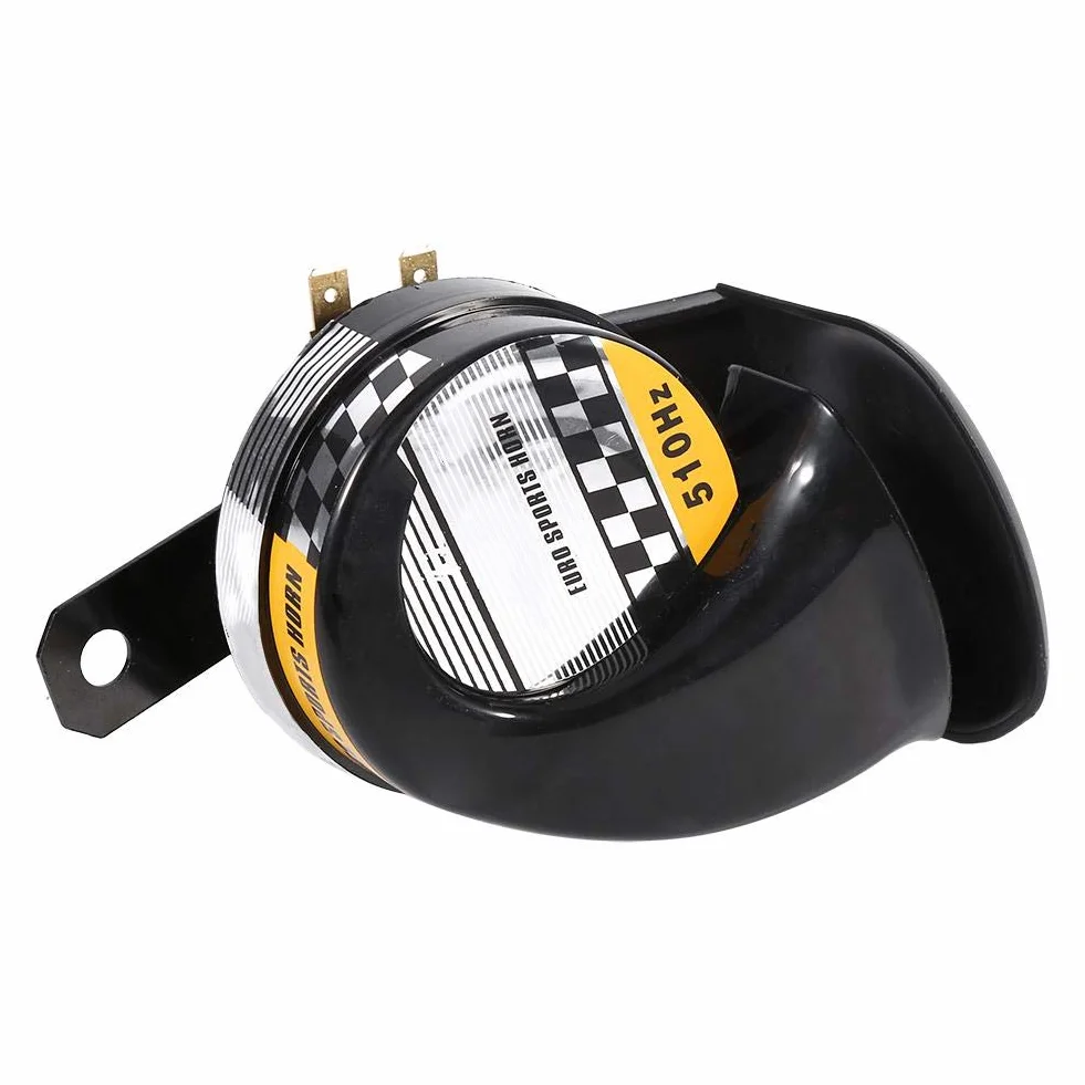 Universal Snail Horn Speaker 115DB 510Hz 12V 3.5A Mini Electronic Air Horn for Motorcycle