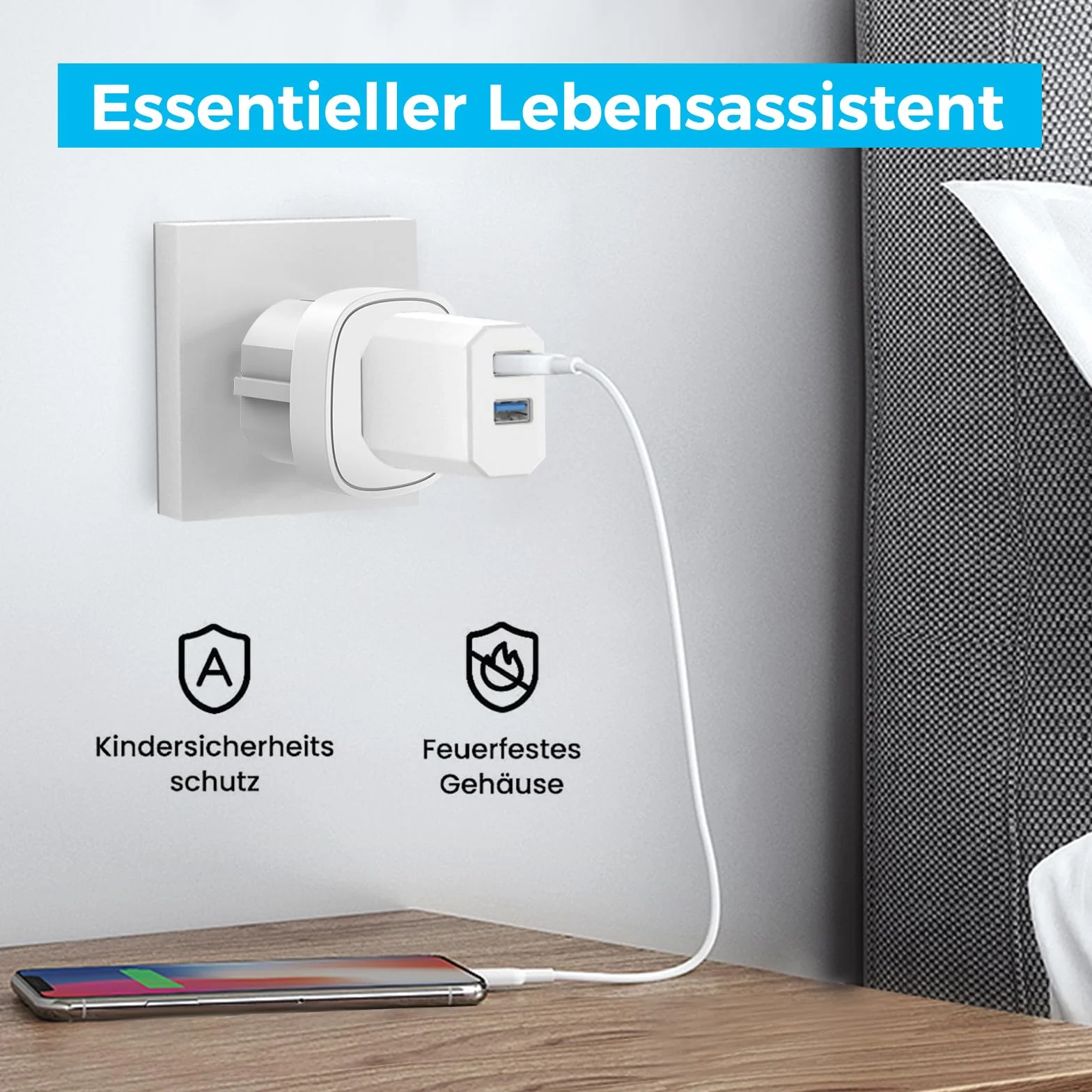 2X Adaptador de Enchufe de USA a Enchufe Europeo, Americano to España, USA a EU, Adaptador de Viaje Estados Unidos a Español