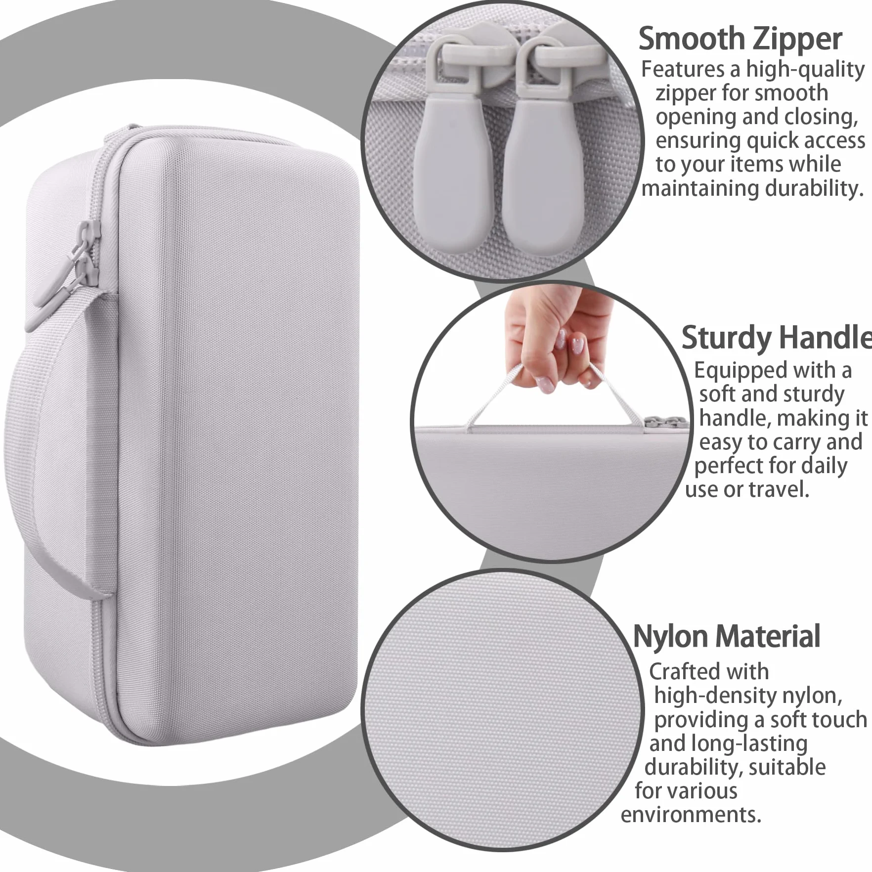 co2CREA Duro Viajar Caja Estuche Funda para Sonos Play Altavoz portátil, Compatible con el Asiento de Carga(Funda Solo,Case Only)