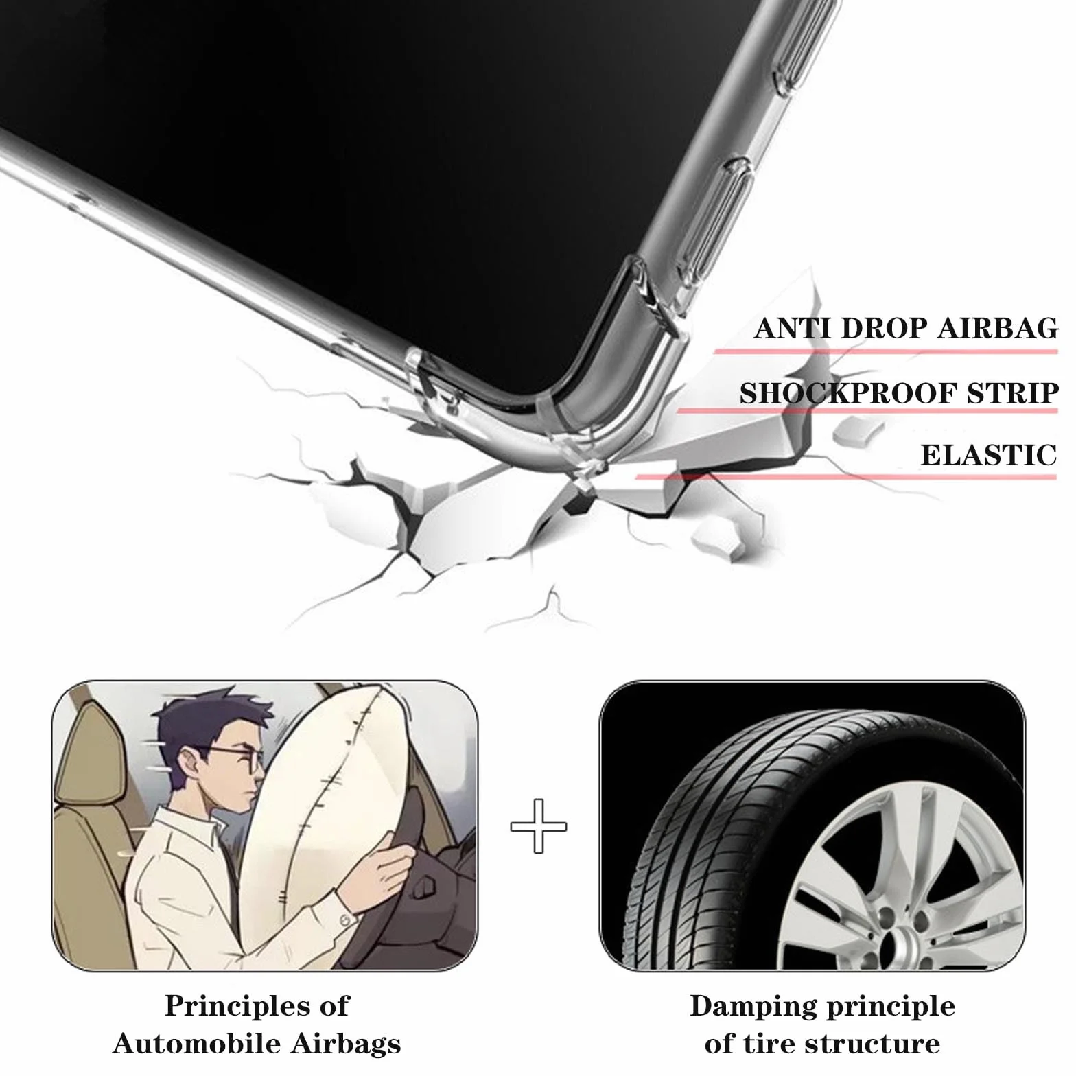 Funda transparente para Kindle de 11ª generación 2022 de 6 pulgadas, funda transparente de TPU suave, ultra delgada, protección ligera y duradera