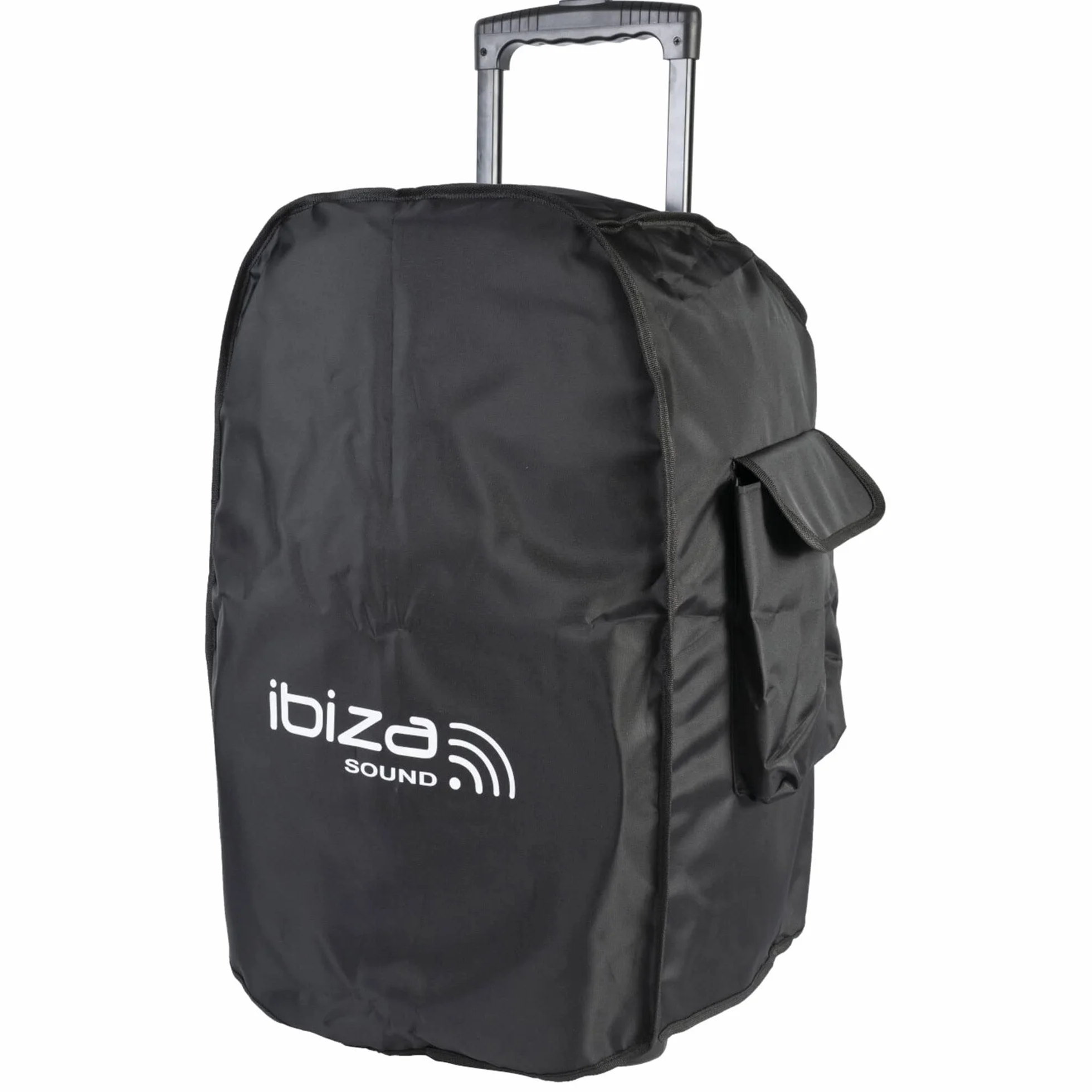 Ibiza - PORT15UHF-MKII-TWS - Altavoz portátil 15"/800W MAX con 2 micrófonos (UHF), Mando a Distancia y Funda Protectora - Bluetooth, USB, SD & TWS - 6 a 8h de autonomía