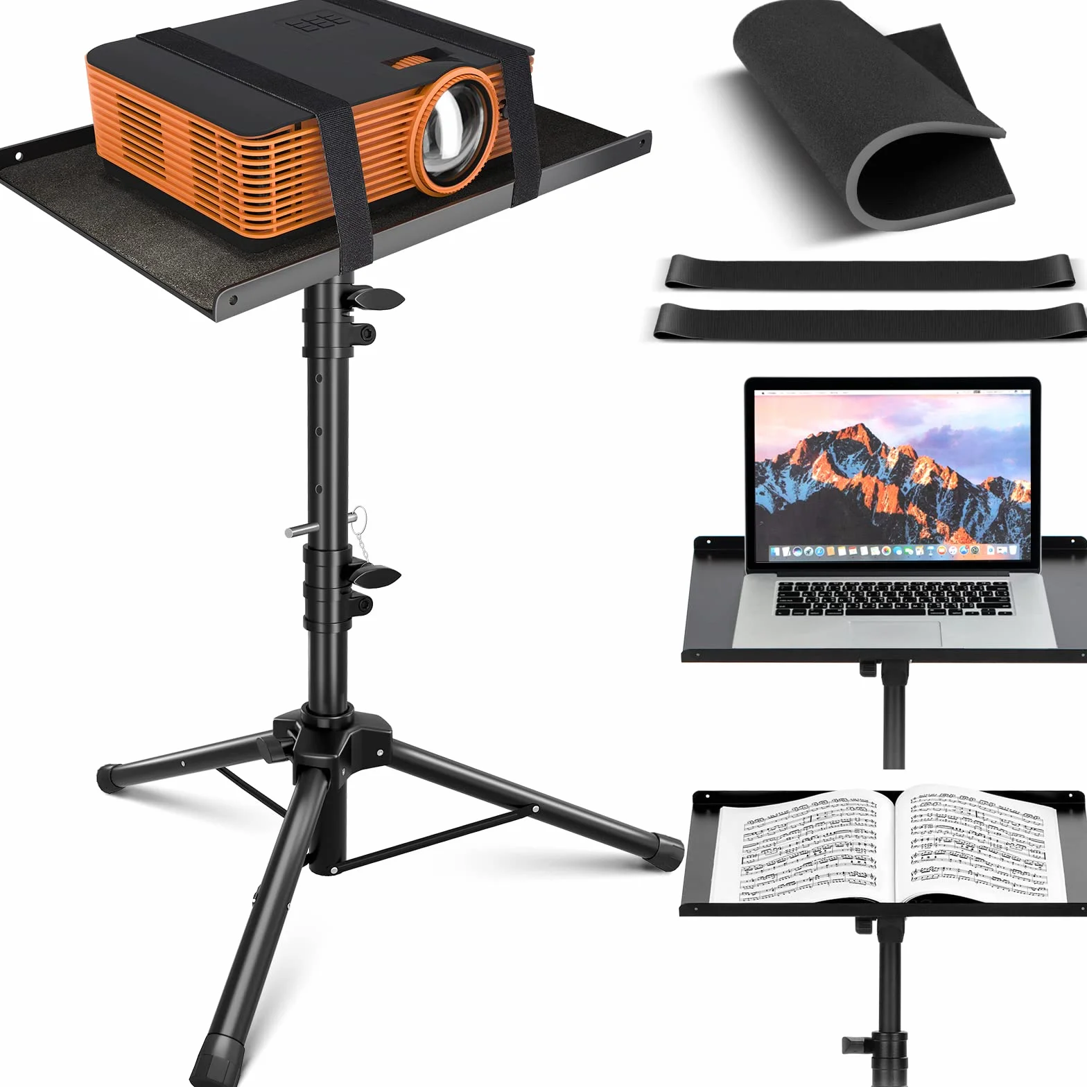 CAHAYA Soporte Proyector Ajustable Trípode para Laptop Universal CY0331
