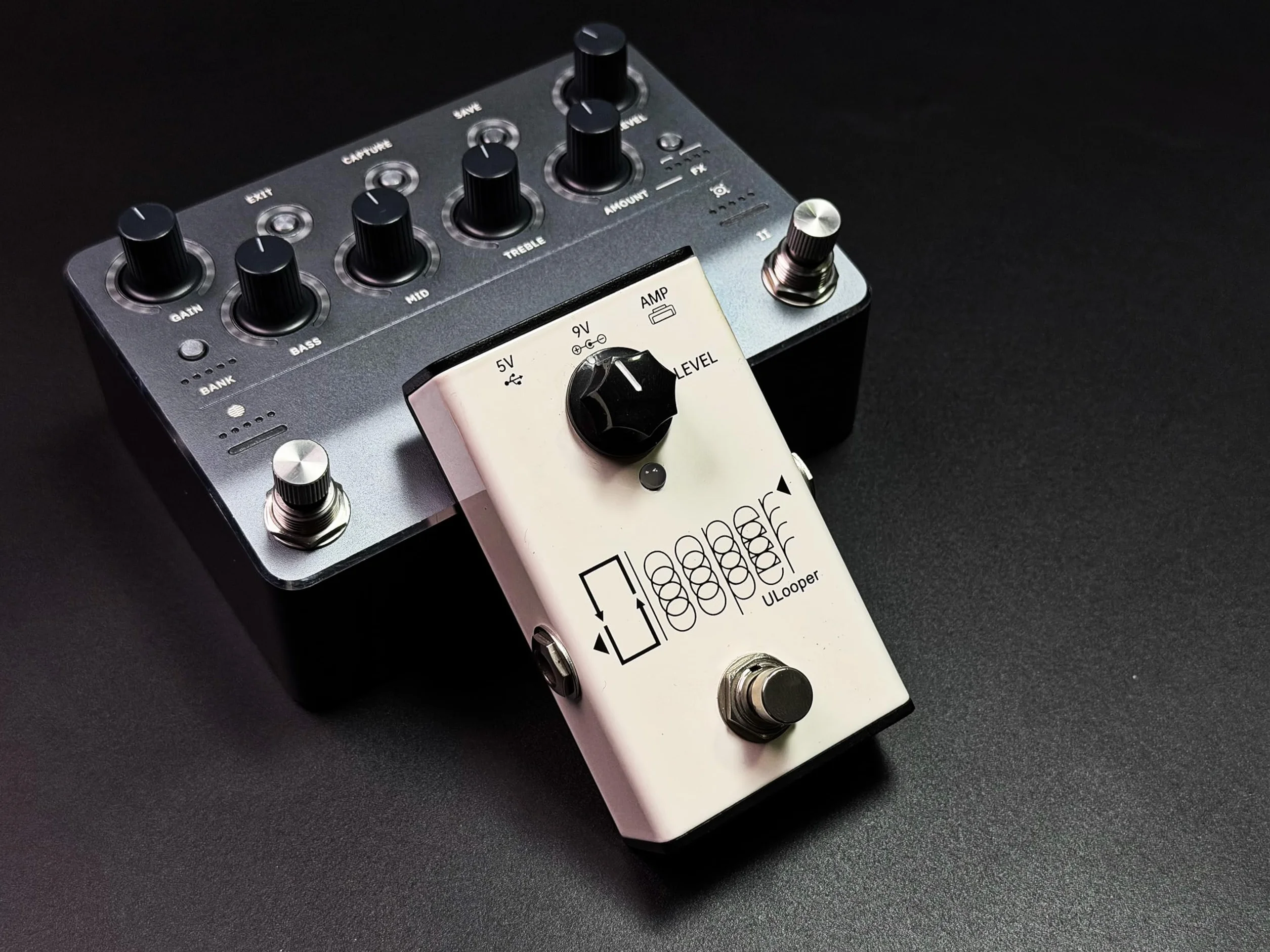 XSONIC ULooper para amps y modeladores, loop sin alteraciones, 180 min de grabación, Line Out, alimentación portátil, compatible con Spark, KATANA, THR, Nano Cortex y más.